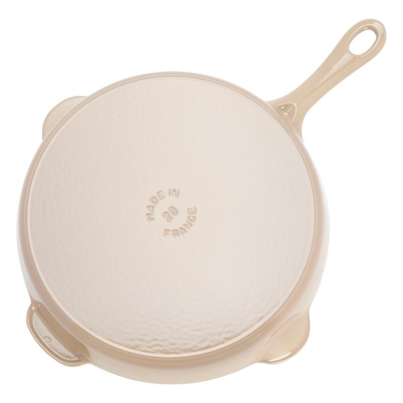Staub ®  11" Sesame Enameled Cast Iron Traditional Deep Skillet - Image 5