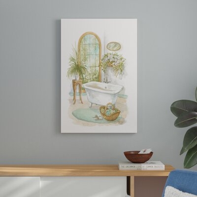 Bath in Spa II by Jerianne Van Dijk Painting Print on Canvas - Image 0