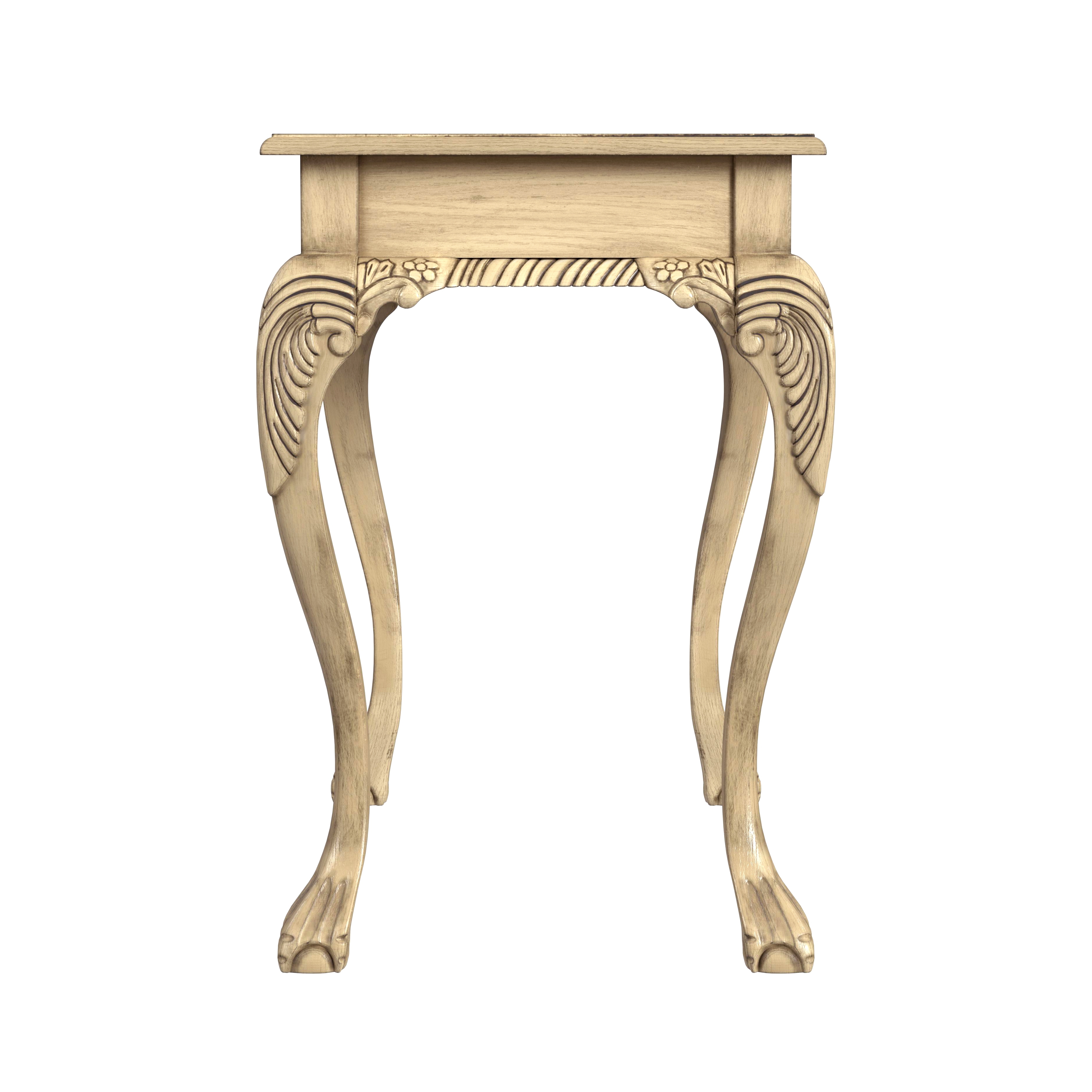 Dupree Vintage Oak Writing Desk - Image 3