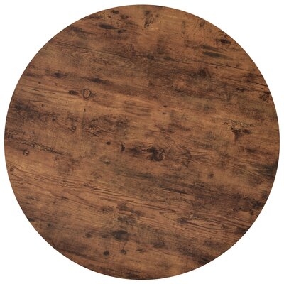 Round Coffee Table With Caster Wheels - Image 0