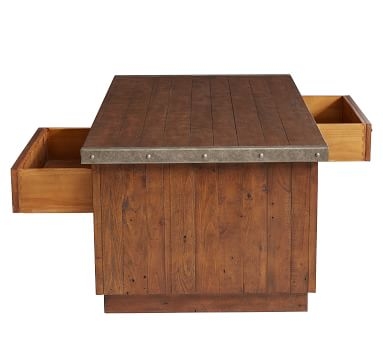 Novato Reclaimed Wood Coffee Table - Image 3