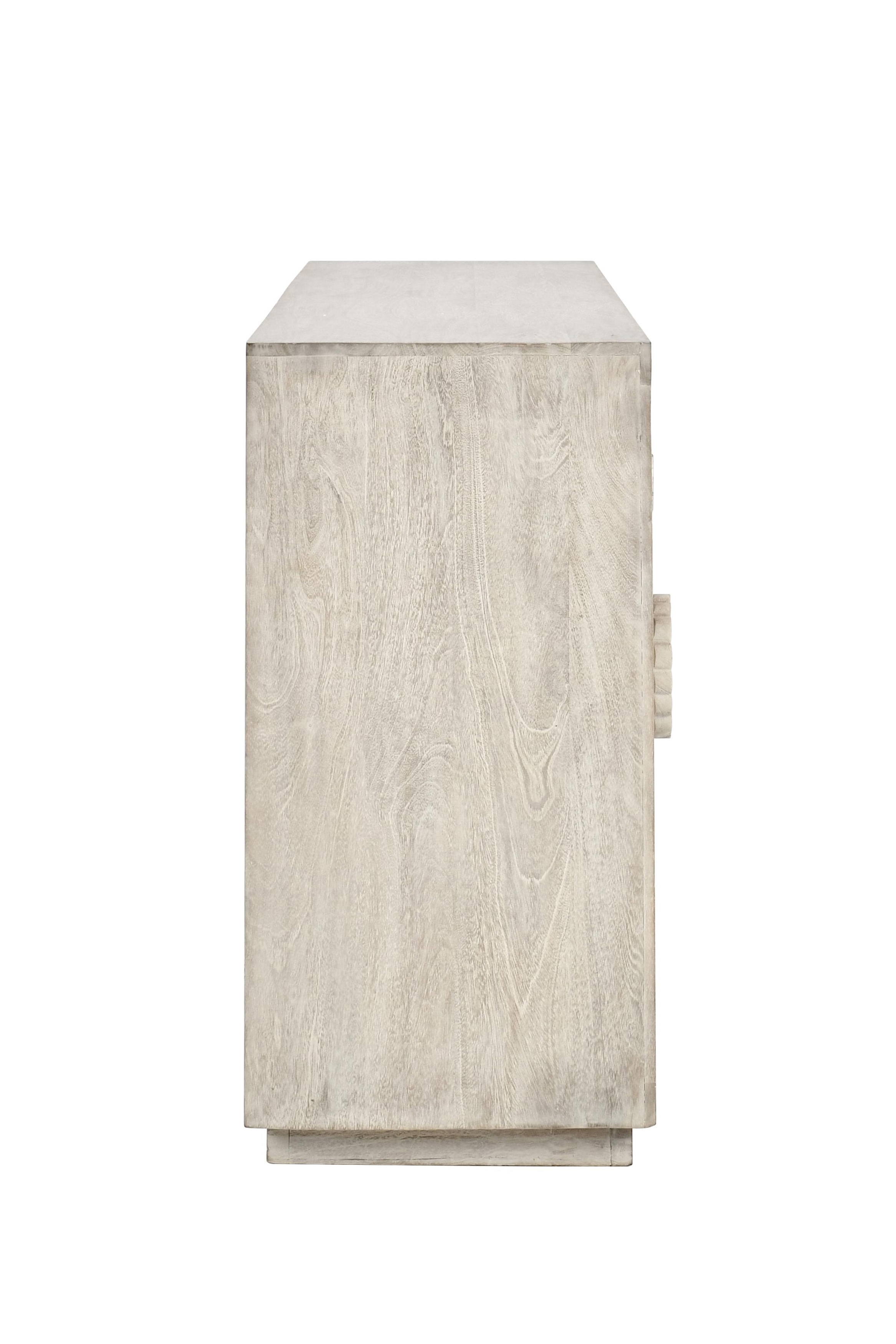 Apollo 4Dr Sideboard Cream - Image 2