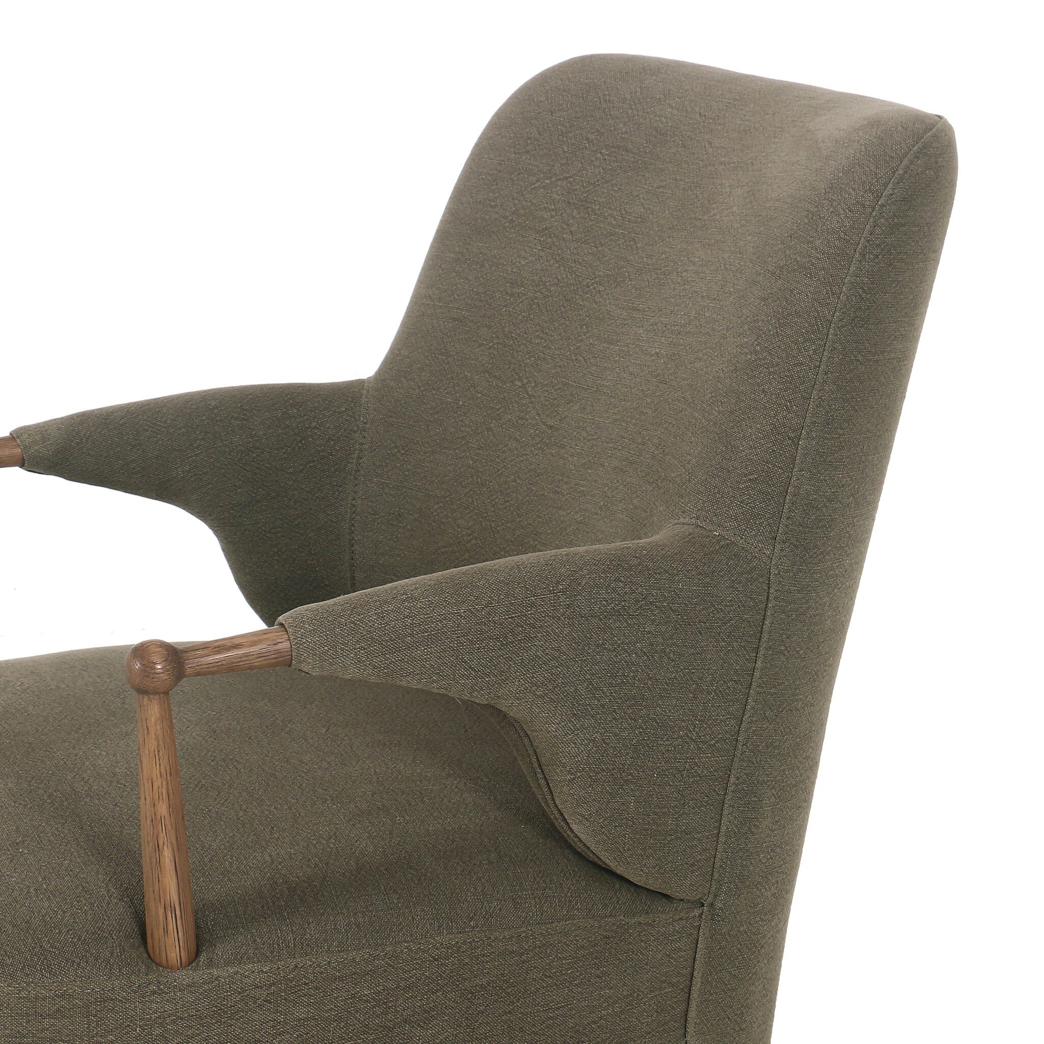 Brently Chair - Broadway Olive by Amber Lewis x Four Hands - Image 5