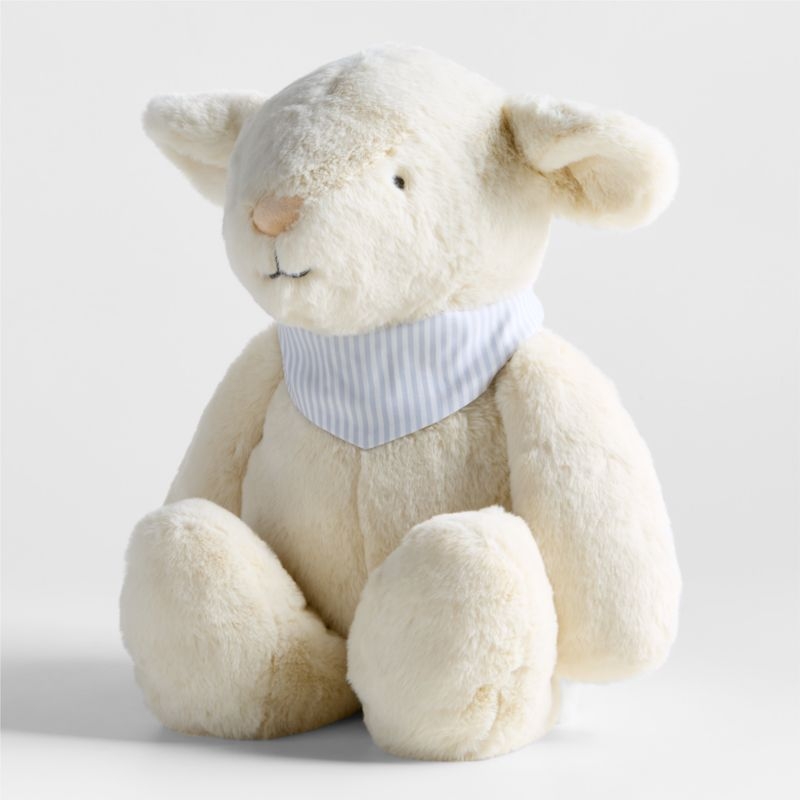 Crate Cuddlies Large Lamb Kids Stuffed Animal - Image 2