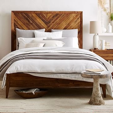 Alexa Bed Set, Queen, Light Honey - Image 2