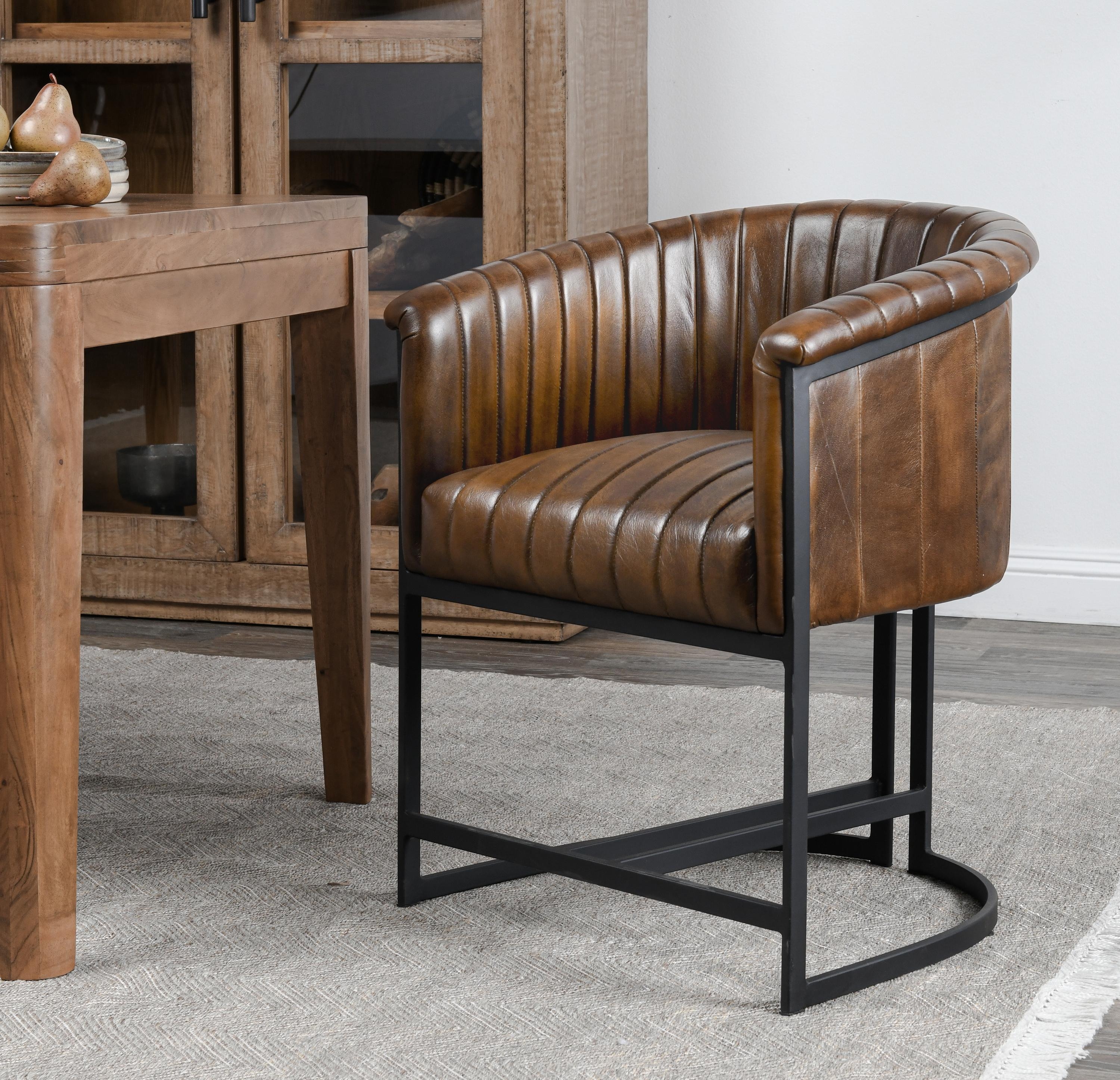 Seville Dining Chair Rustic Brown - Image 7