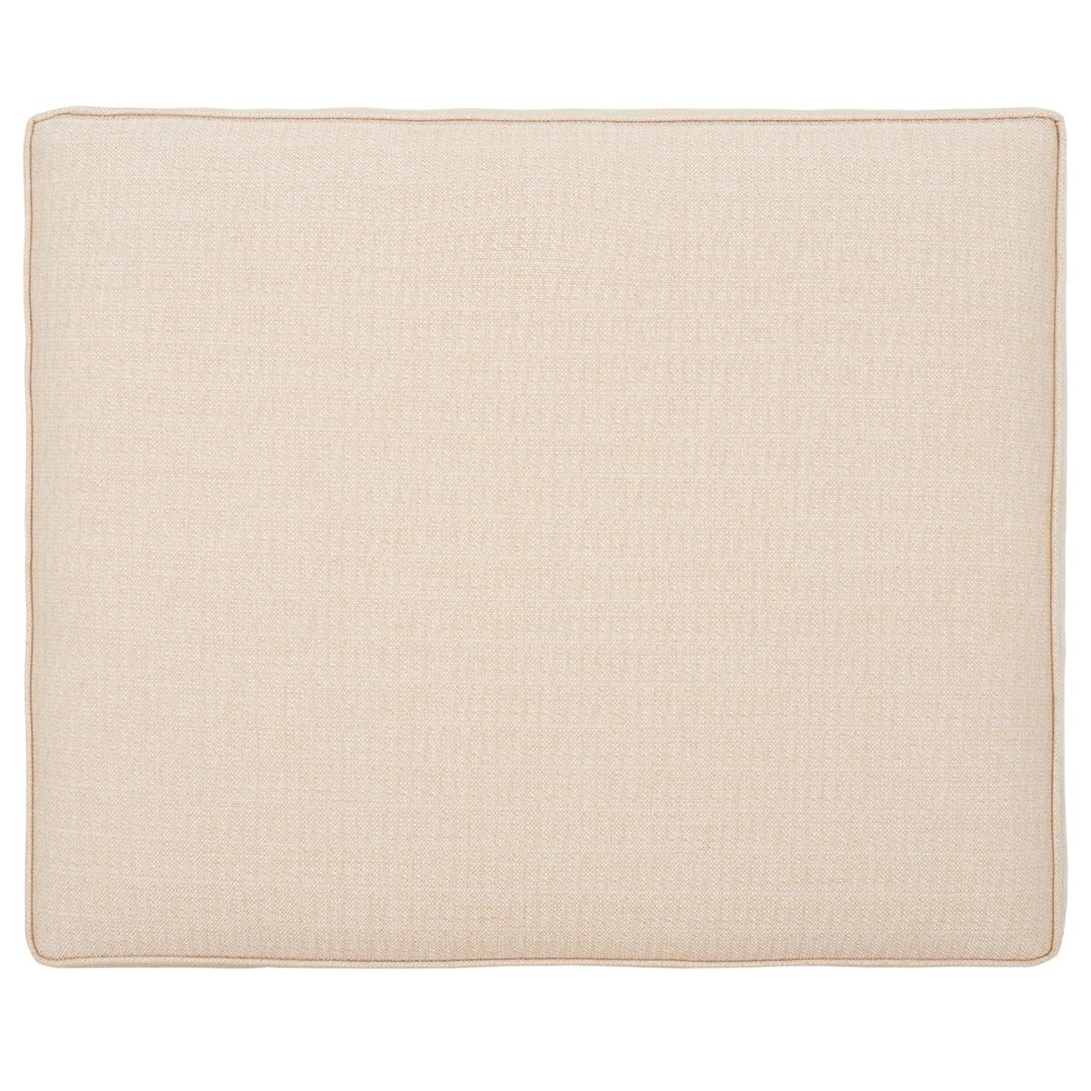 Aikan Woven Sea Grass Ottoman - Natural / Beige - Safavieh - Image 4