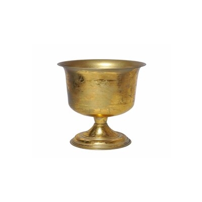 Seymore Gold 5.5" Indoor / Outdoor Glass Jar - Image 0