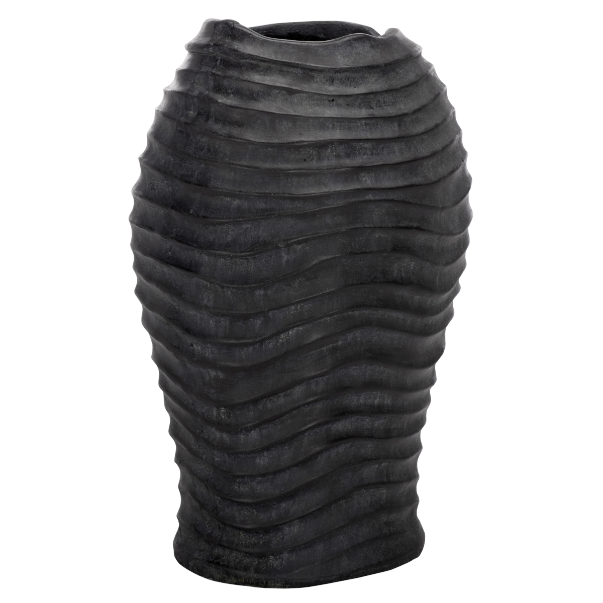 Damian Planter Pot - Black - Safavieh - Image 3