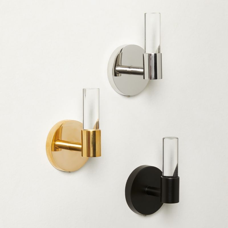 Flynn Crystal and Black Wall Hook - Image 2