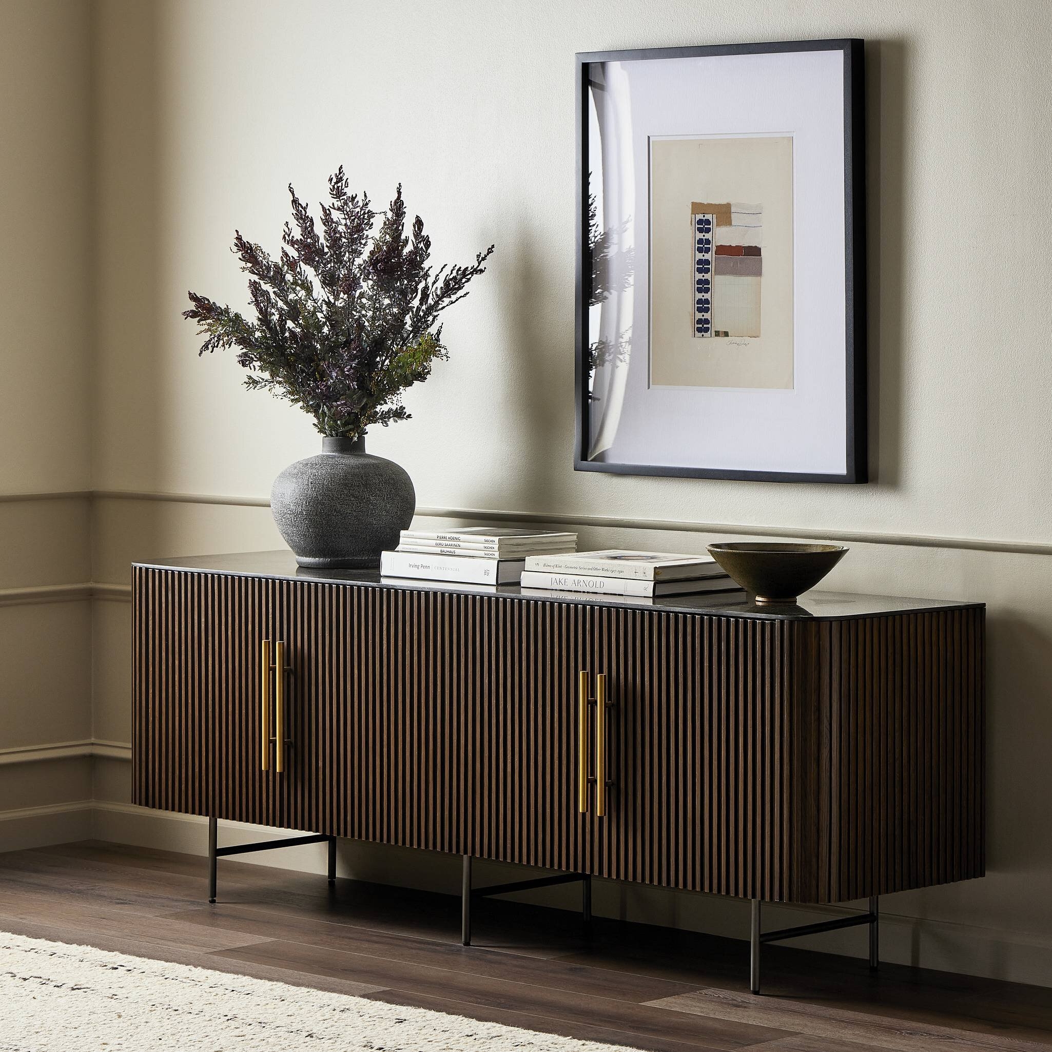 Fletcher Media Console - Terra Brown Oak - Image 15