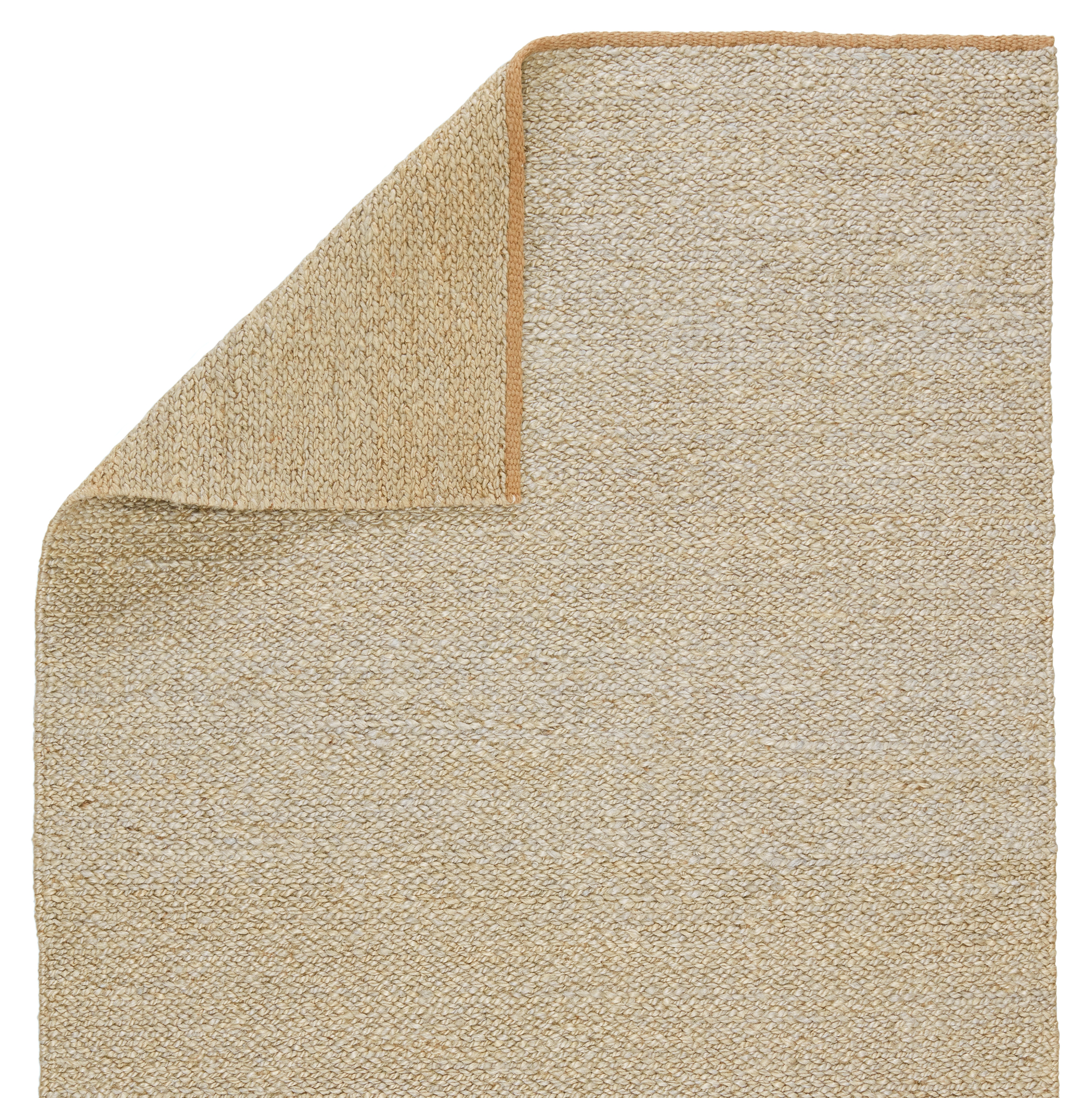 Murrel Handmade Solid Brown Area Rug (5'X8') - Image 2