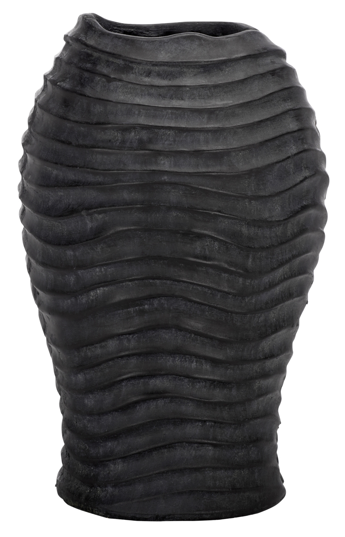 Damian Planter Pot - Black - Safavieh - Image 0