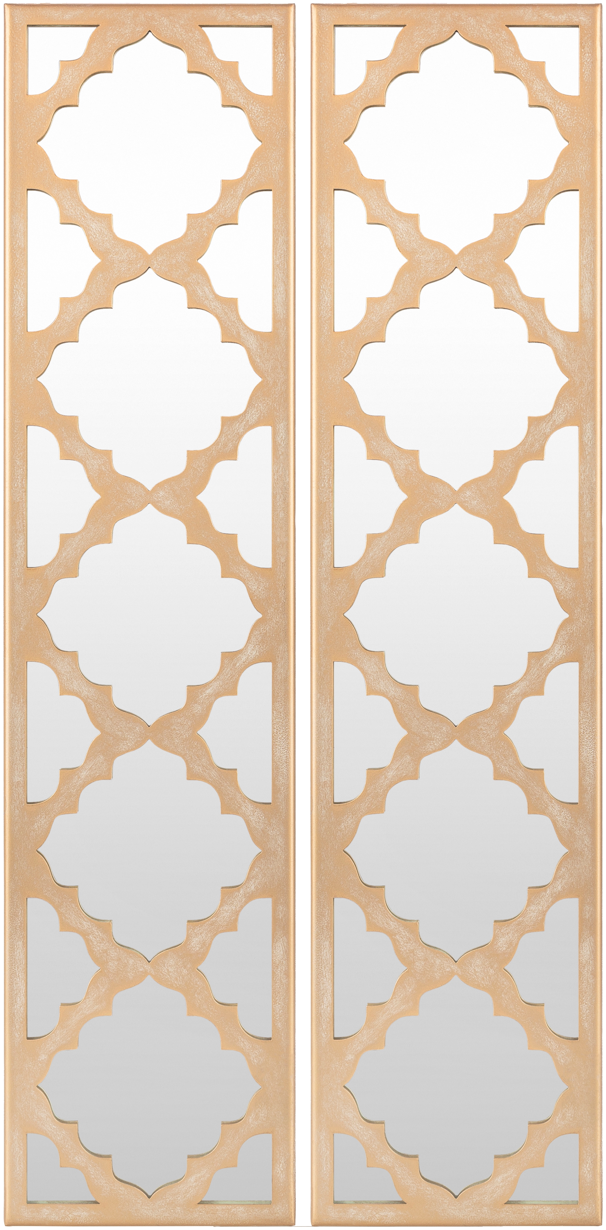 Alpenglow Gold 30"H x 7"W x 6"D, 30"H x 7"W x 6"D Mirror - Image 0