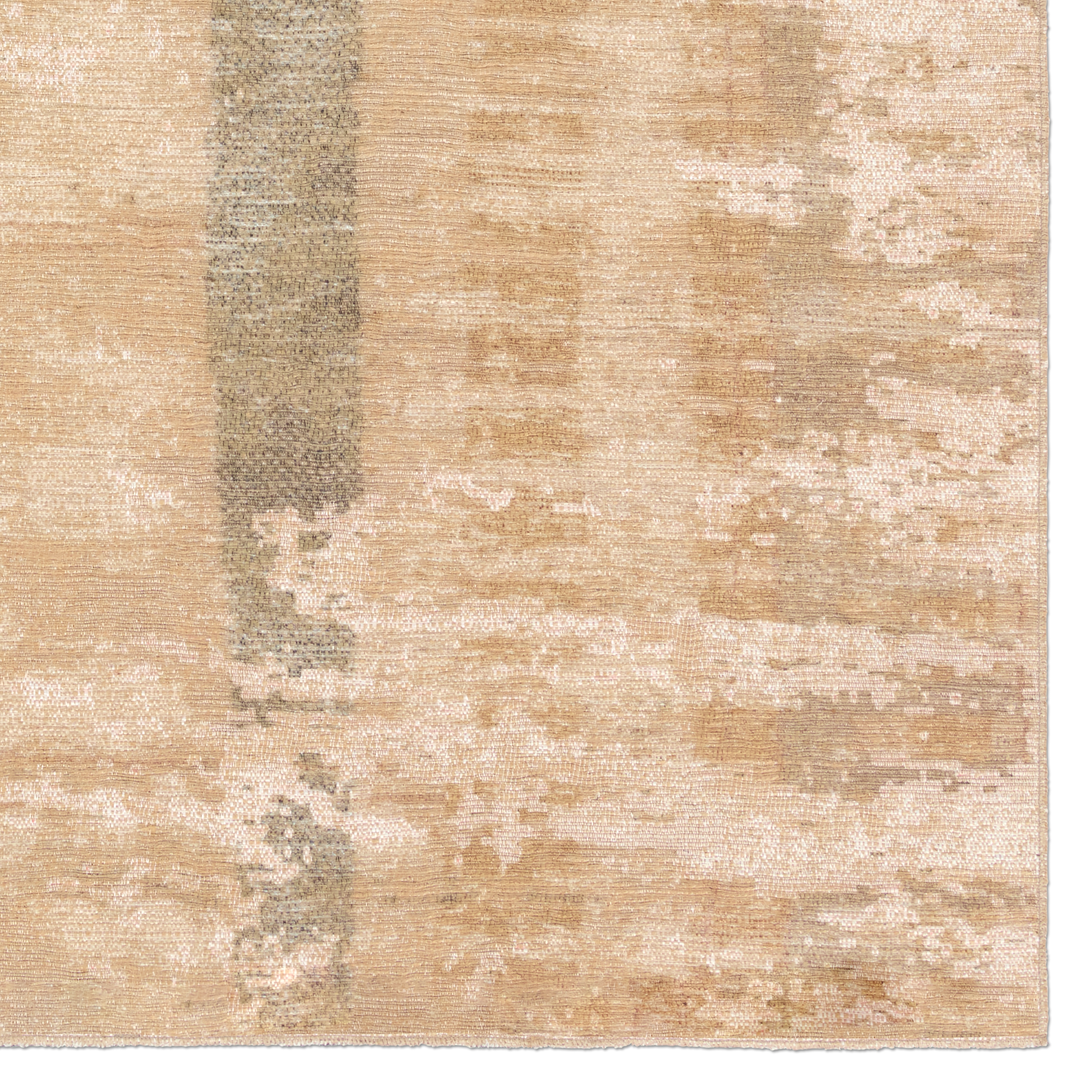 Label J Daere EDA08 Abstract Natural Runner Rug (2'6"x8') - Image 3