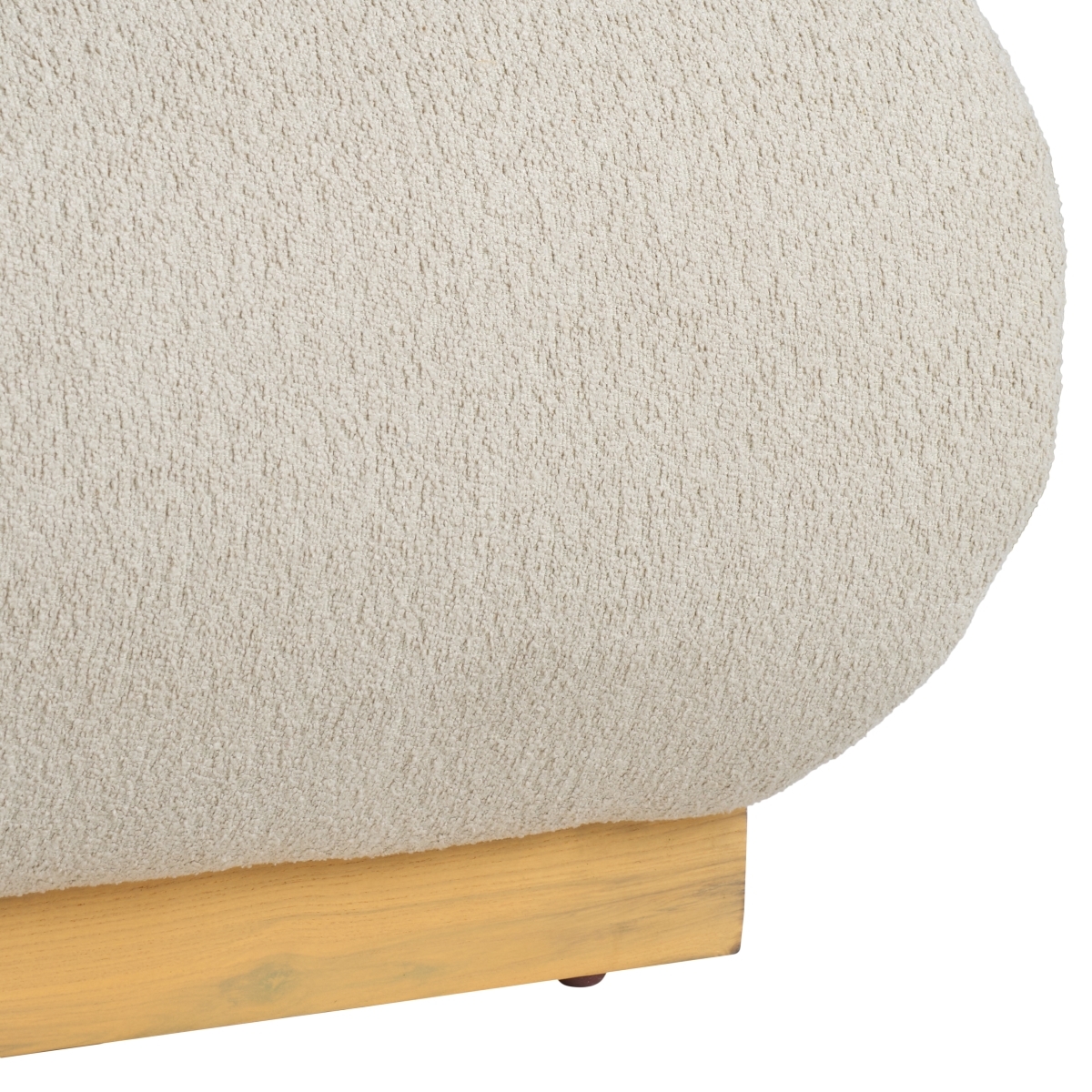 Jennabryanna Boucle Bed - Tan/Natural - Image 4