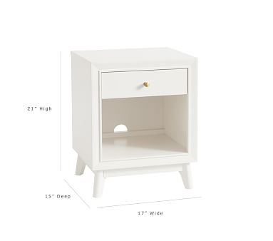 Sloan Nightstand, Simply White - Image 3