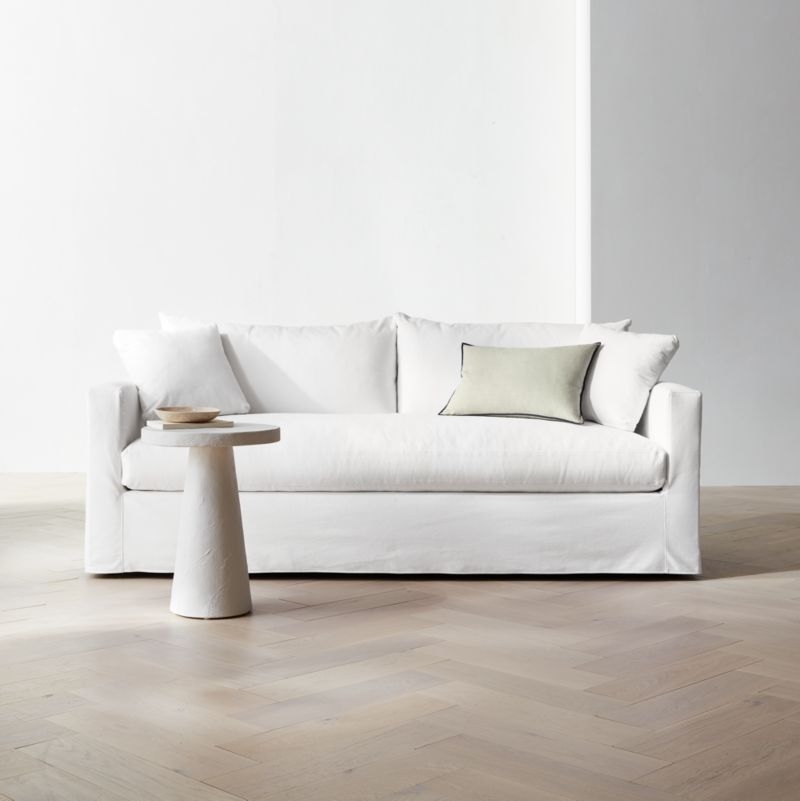 Willow II Slipcovered Corner Chair - Image 2