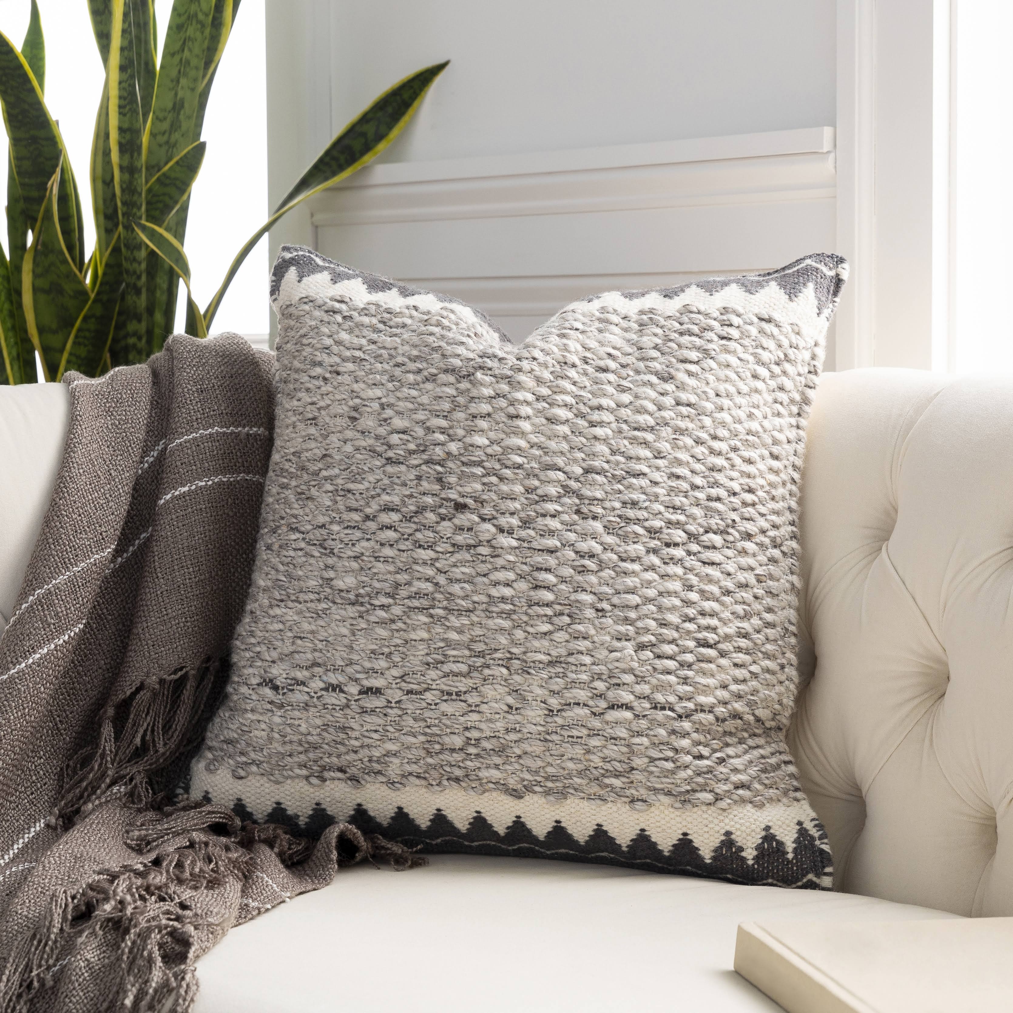 Aislinn Pillow, 22" x 22",  with Polyester Insert - Image 2