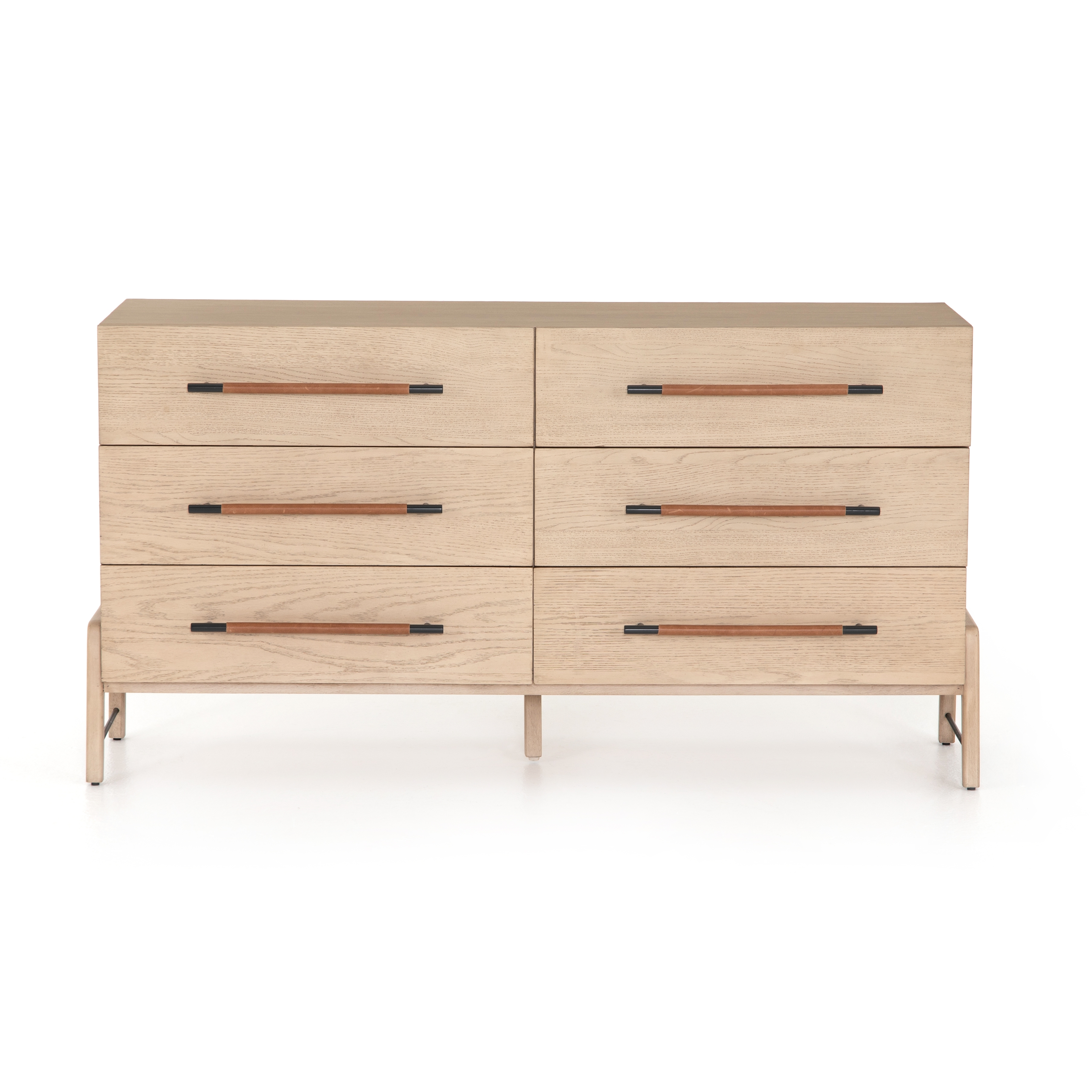 Rosedale 6 Drawer Dresser-Yucca Oak - Image 3