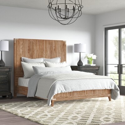 Dakota Solid Wood Low Profile Standard Bed - Image 0