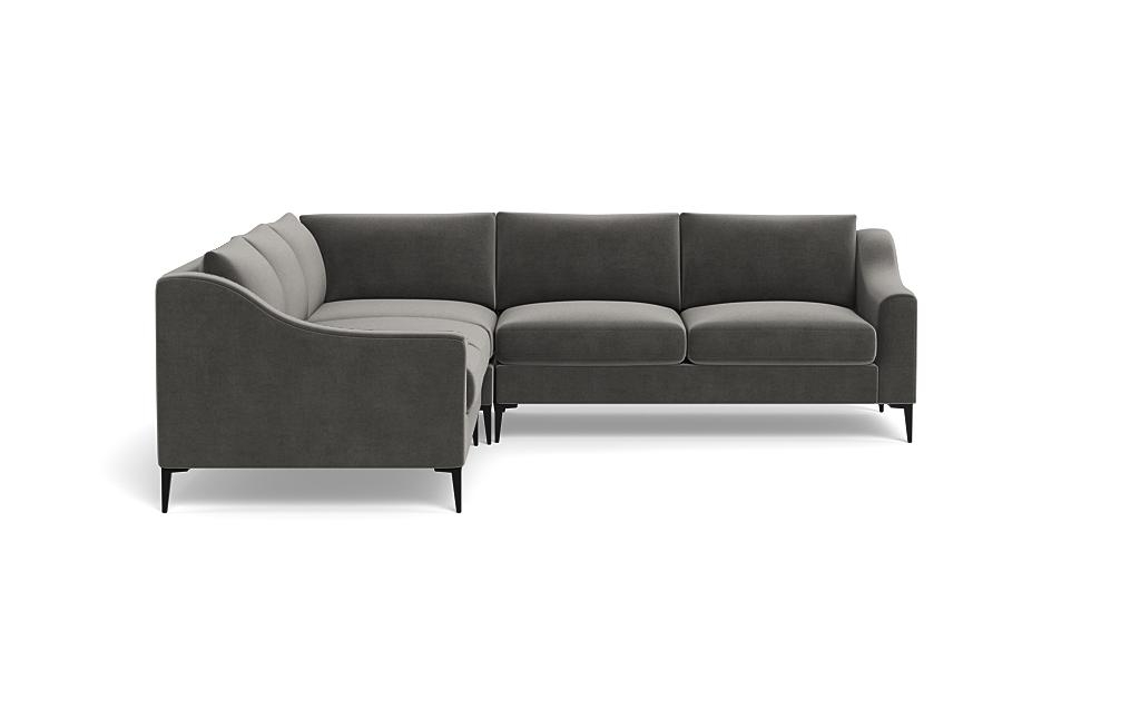 Saylor Slope Arm Corner 4-Seat Sectional Sofa - Image 0