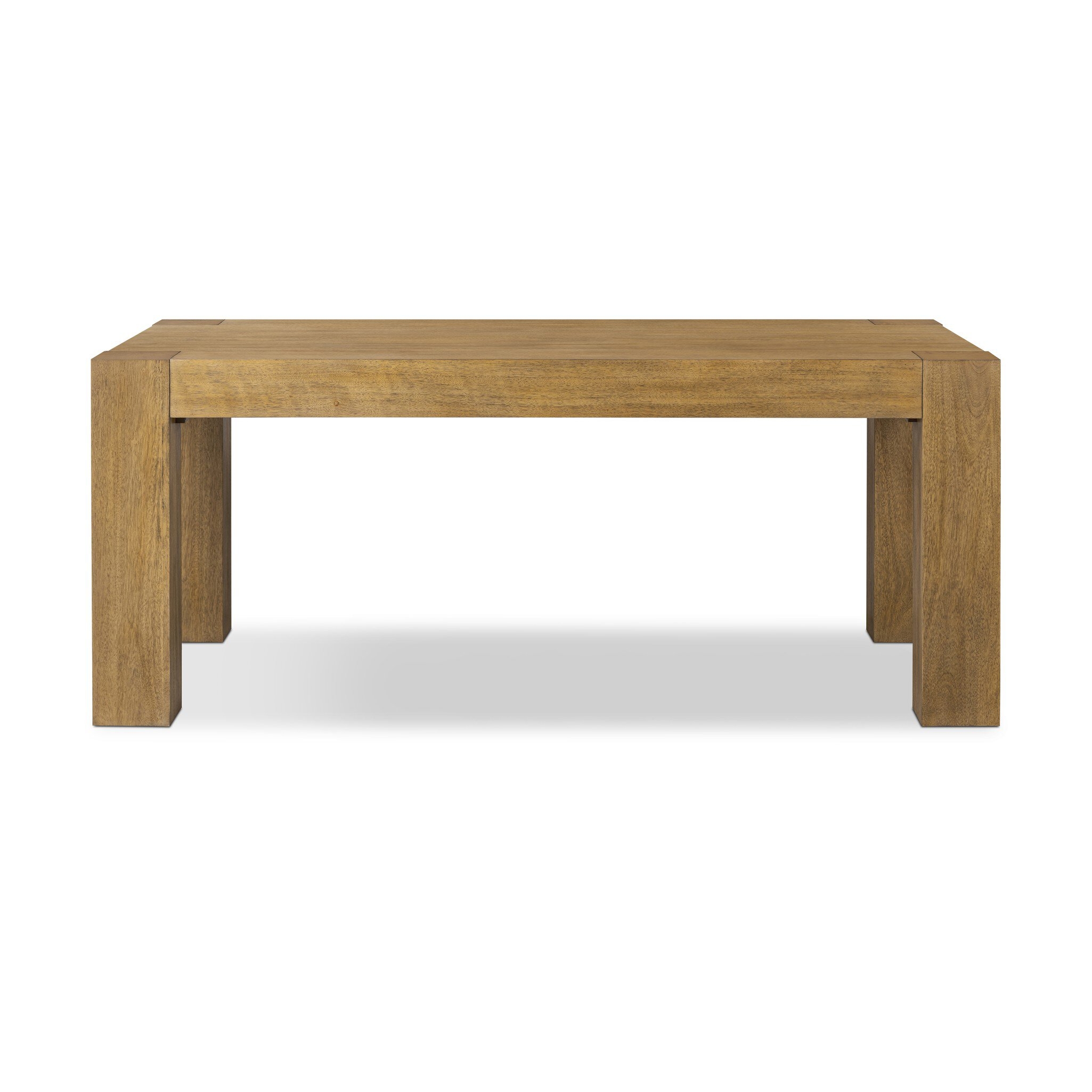 Emeli Dining Table 72" - Tawny Rubberwood Veneer - Image 1