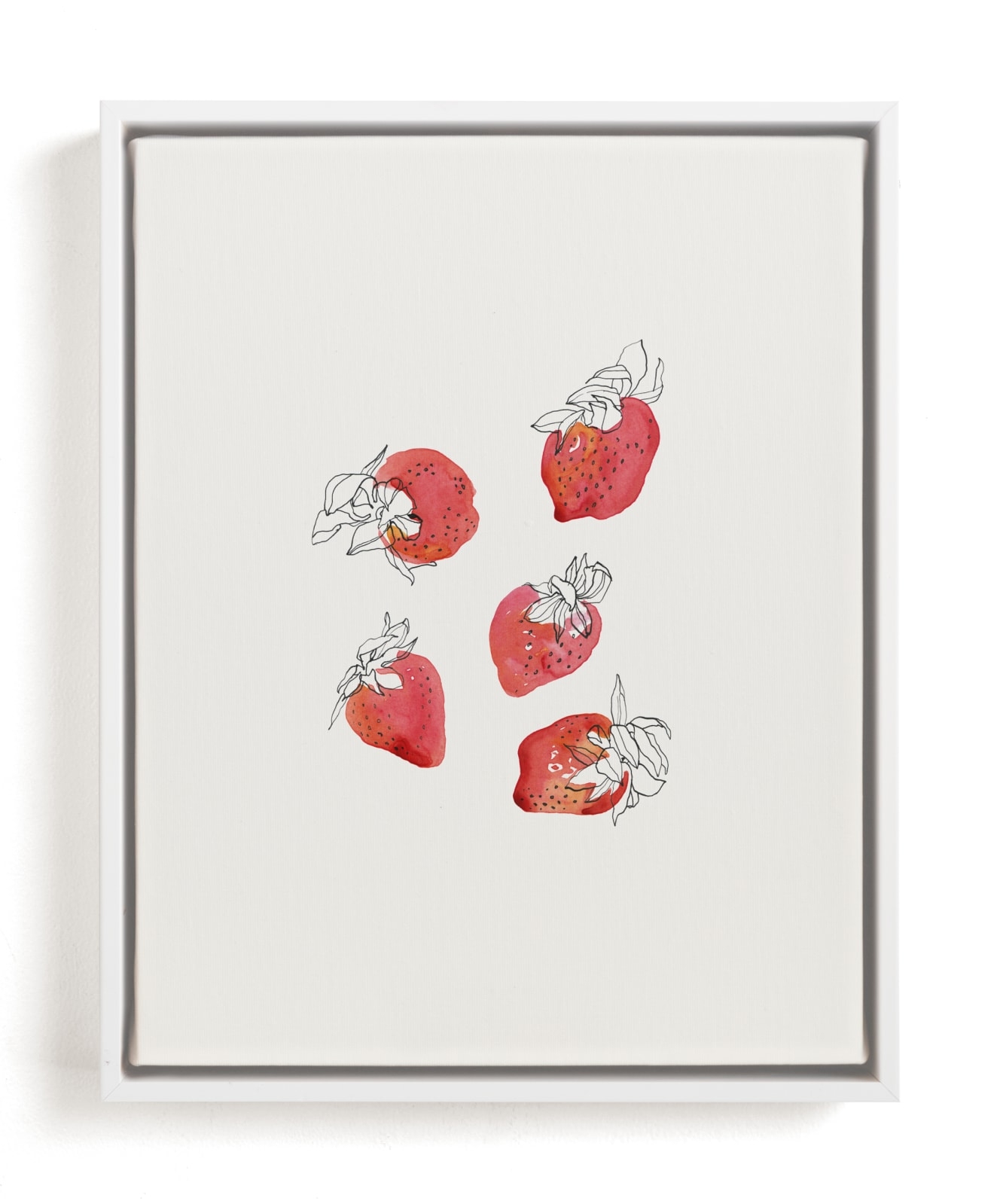 Strawberries Open Edition Fine Art Print - Image 0
