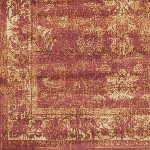 Hathaway Red Indoor 8'10" x 12'10" Machine Woven Rug - Image 1