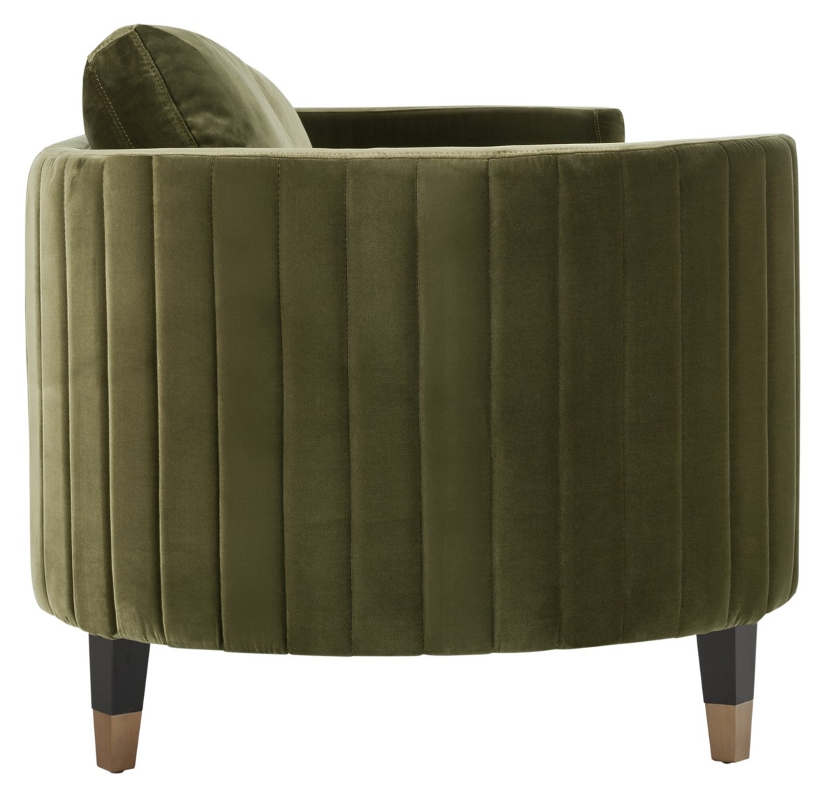 Winford Velvet Sofa - Giotto Dark Olive Green - Arlo Home - Image 4