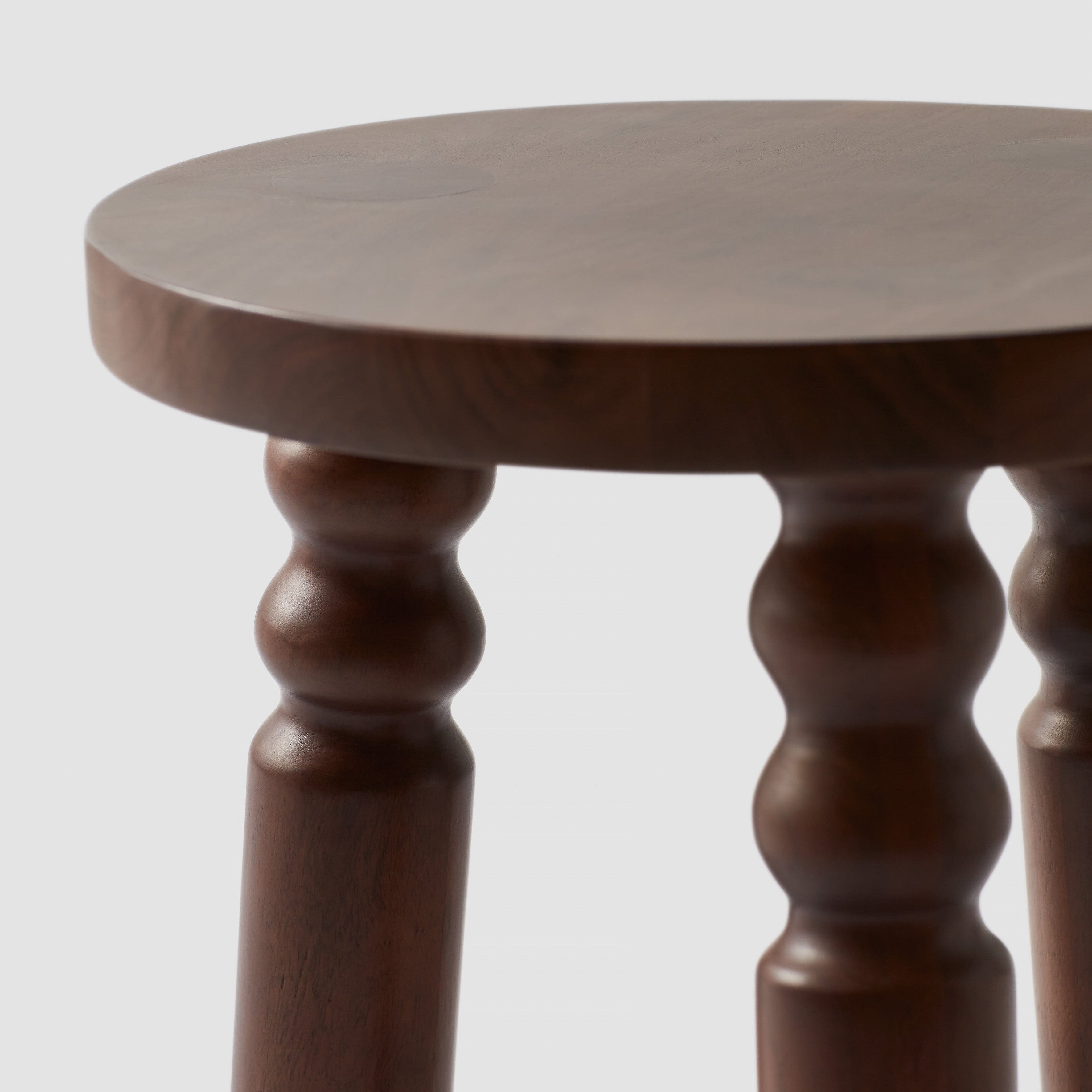 The Citizenry Kovai Wood Stool | Brown - Image 3