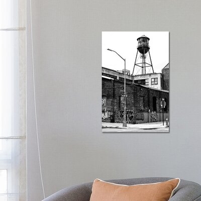 Brooklyn Water Tank by Philippe Hugonnard - Wrapped Canvas Photograph Print - Image 0