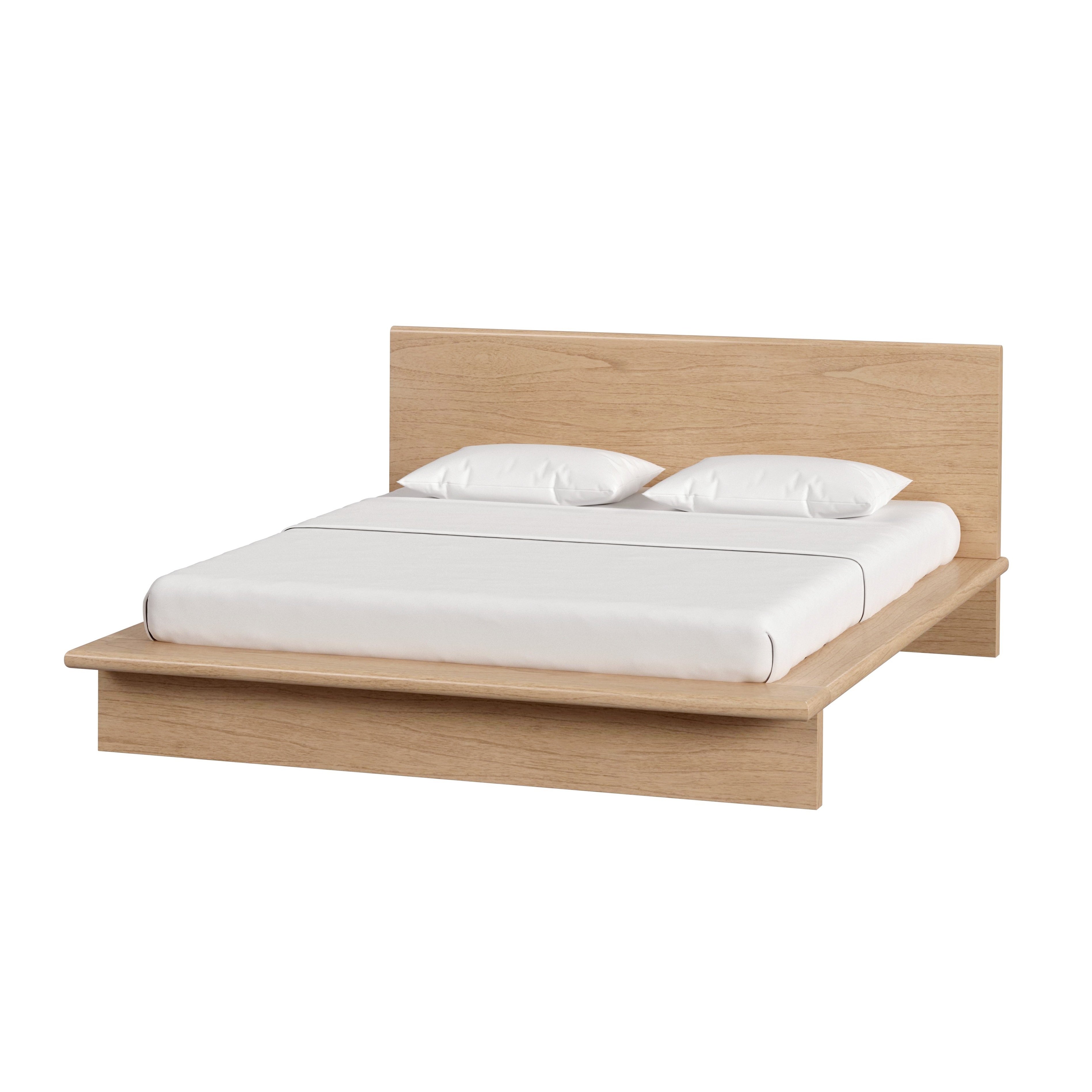 Halmstad Blonde Oak King Bed - Image 0