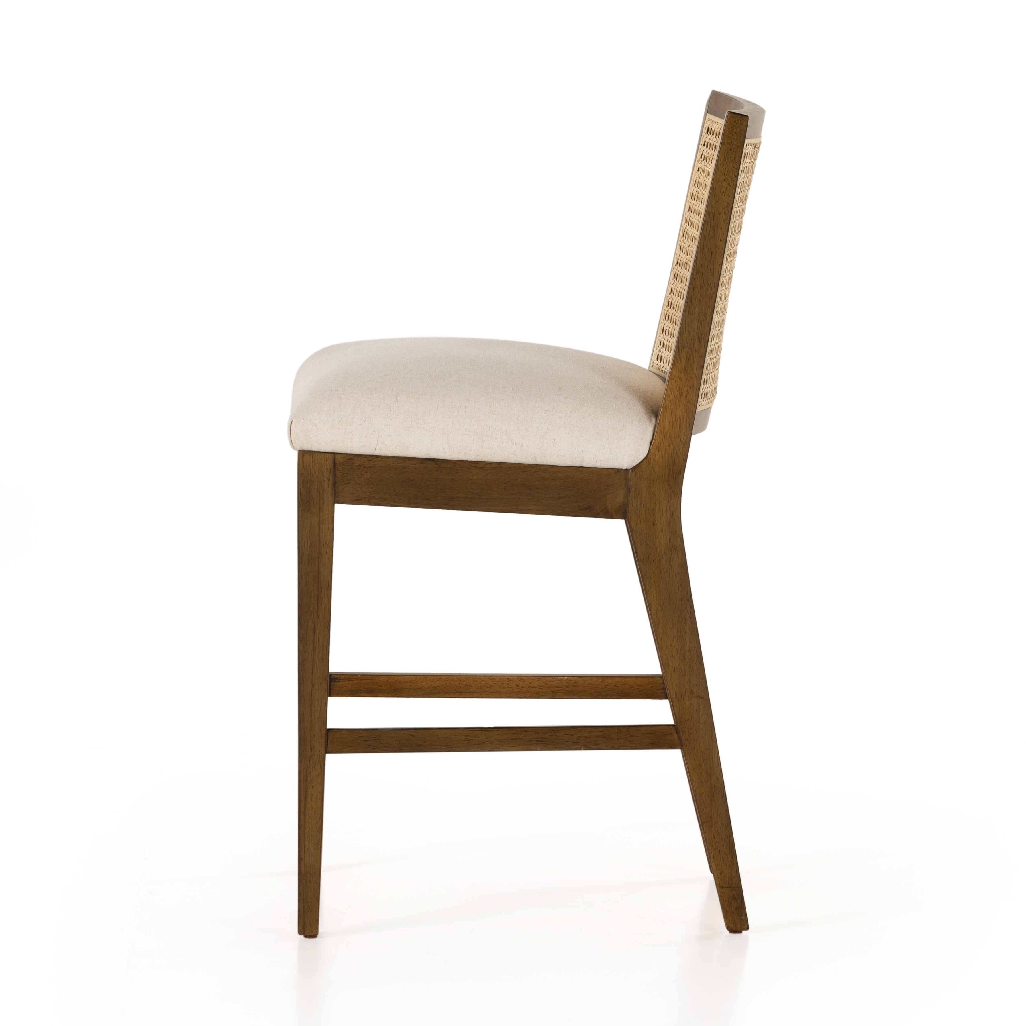 Antonia Cane Armless Bar + Counter Stool - Savile Flax - Image 5