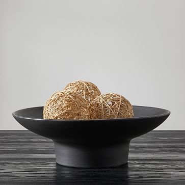 Sisal Ball Decorative Object, Natural, Small, Set of 3 - Image 0