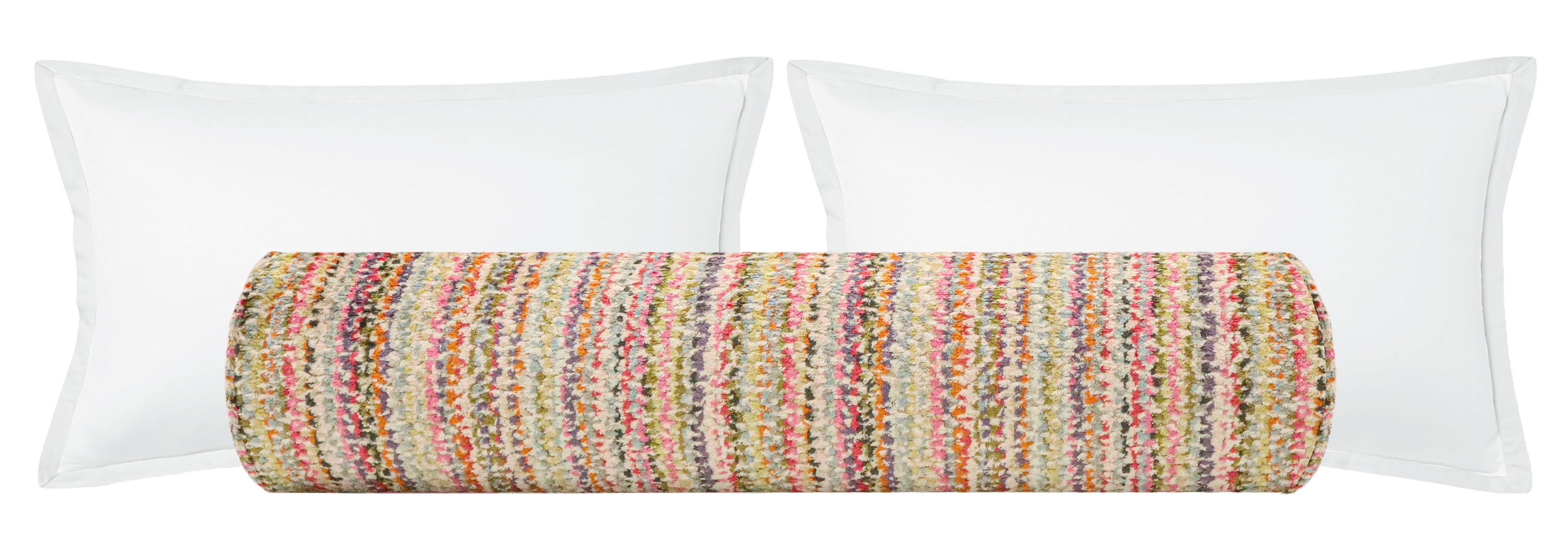 THE BOLSTER :: CONFETTI CUT VELVET // MULTI - BY THE YARD - Image 0