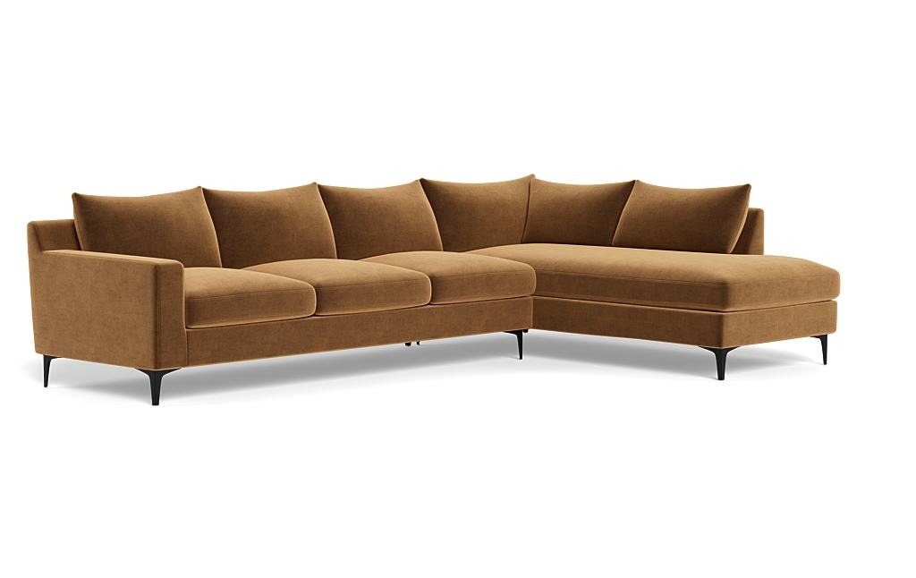 Sloan 4-Seat Right Bumper Sectional - Image 1