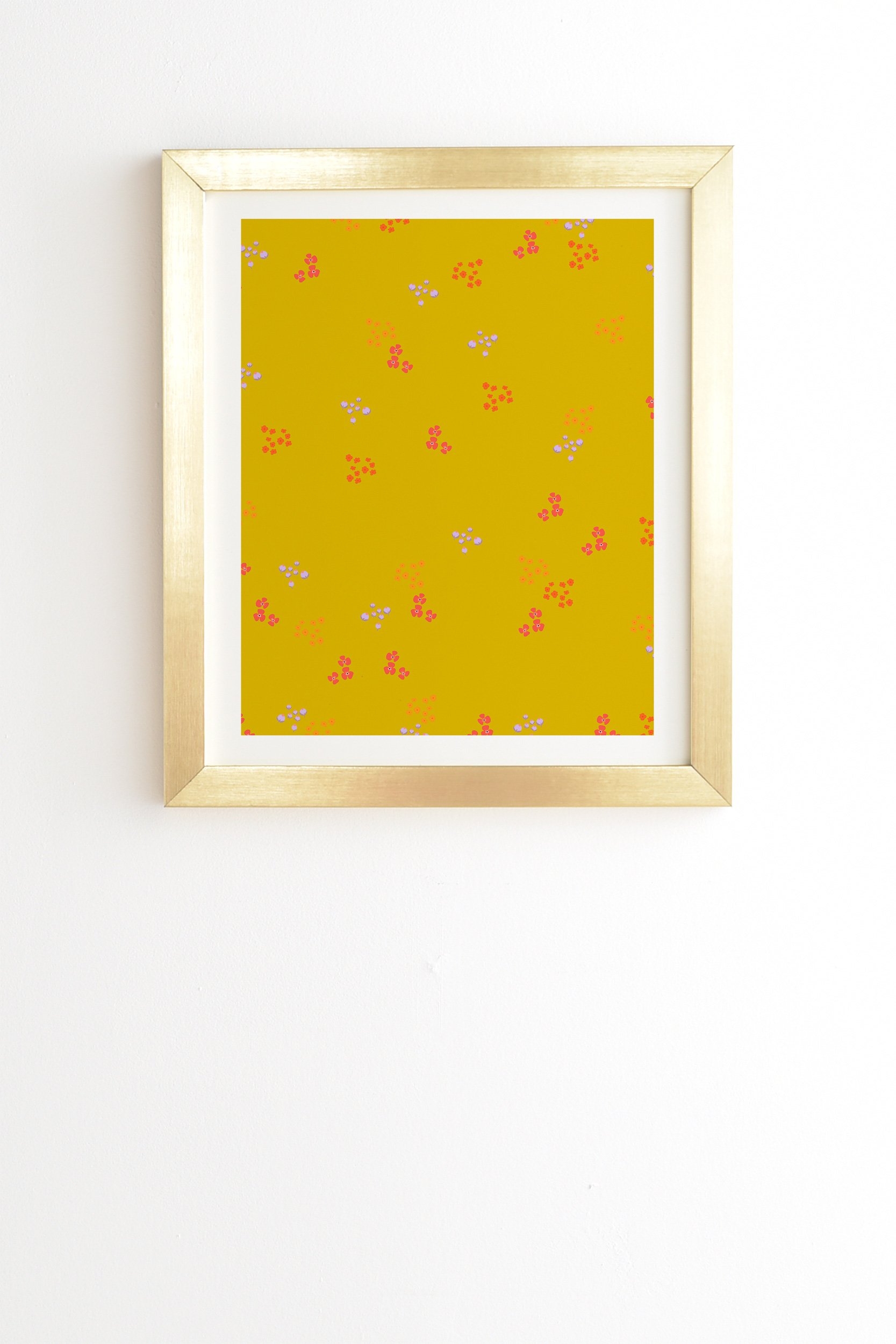 Iveta Abolina Margaux VIII Gold Framed Wall Art - 12" x 12" - Image 0