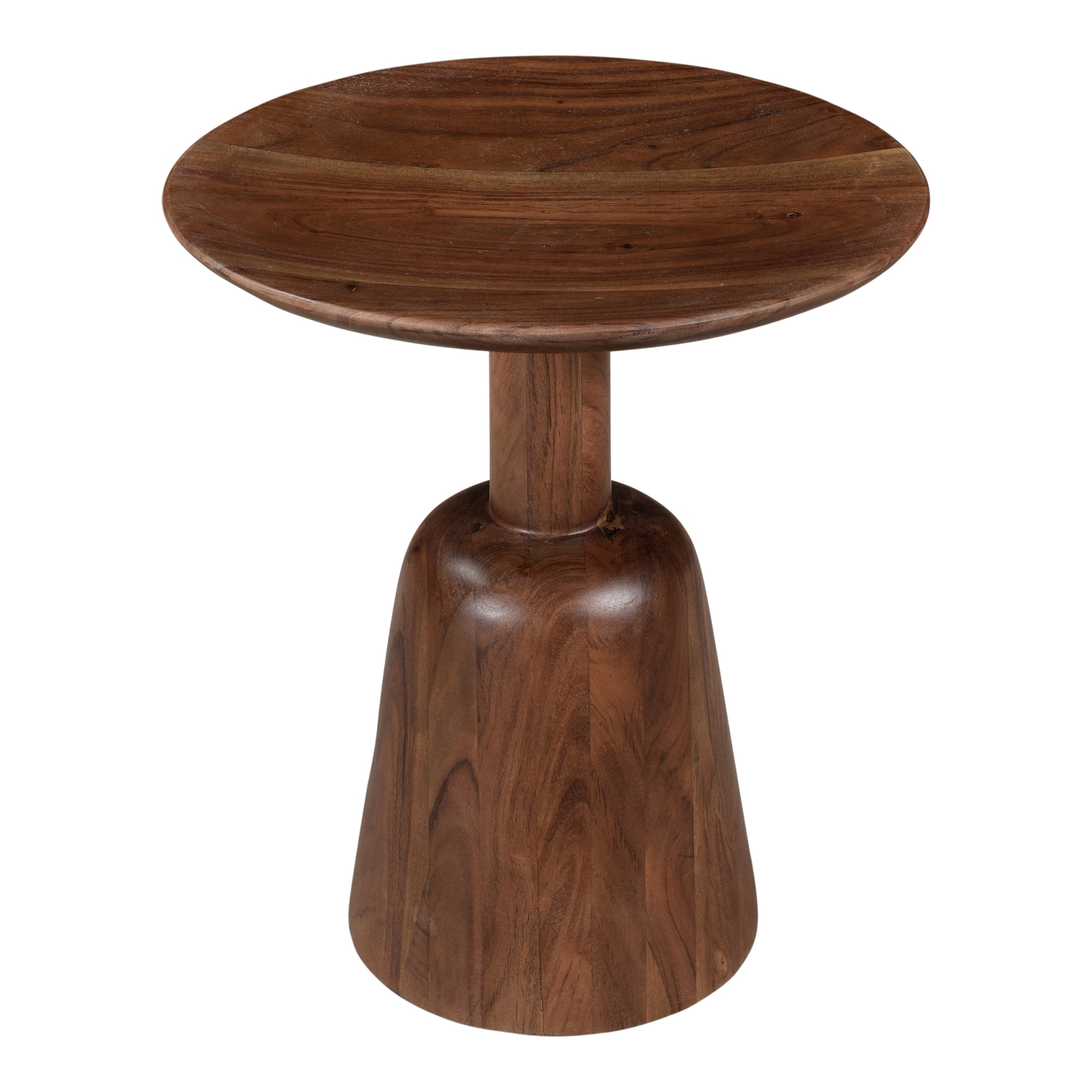 Nels End Table Dark Brown - Image 1