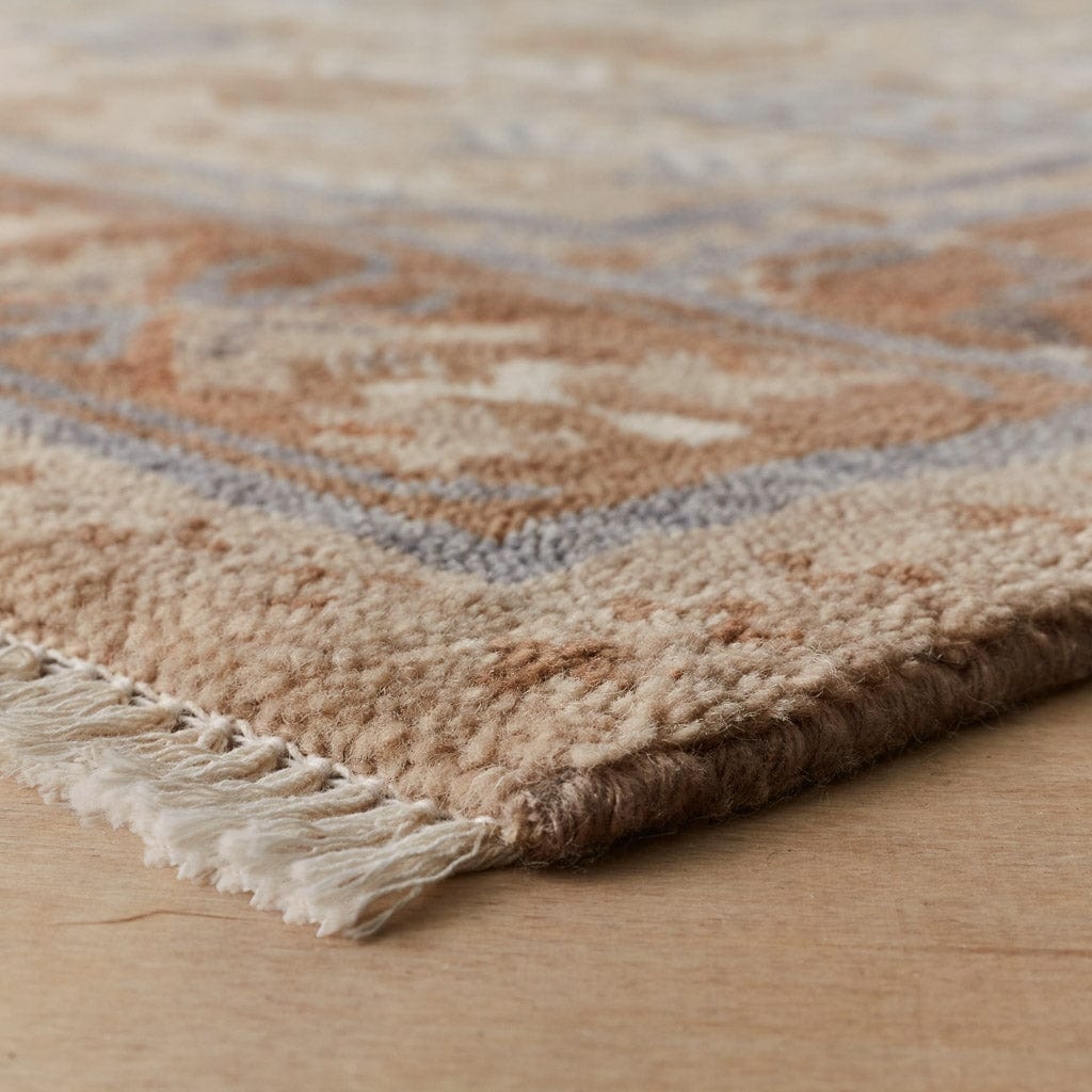 The Citizenry Tamasi Hand-Knotted Area Rug | 6' x 9' | Light Blue - Image 3