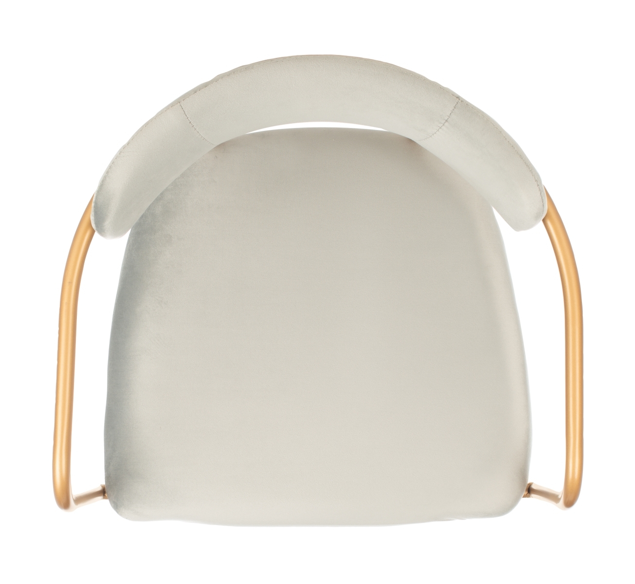 Camille Side Chair - Grey / Gold - Safavieh - Image 4