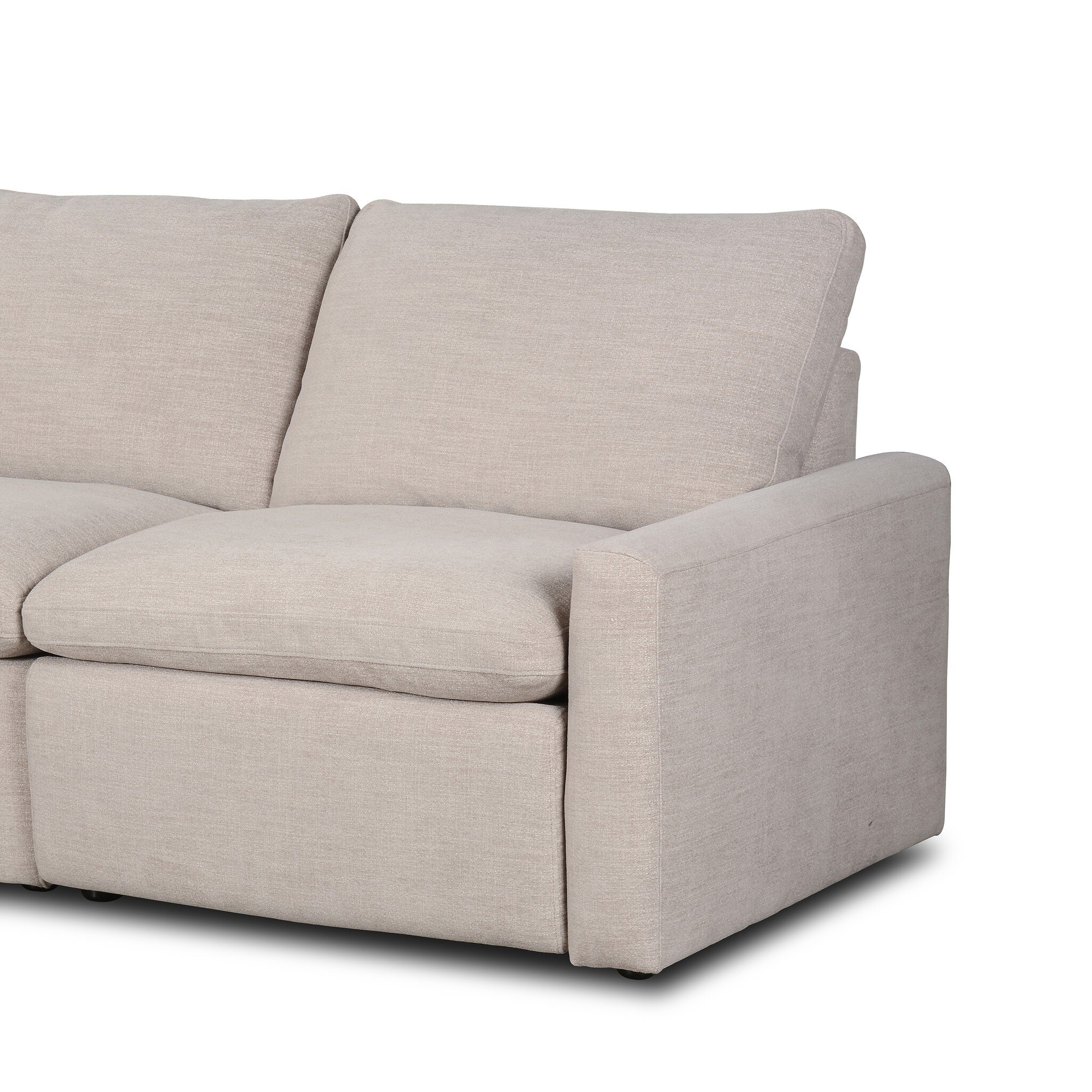 Tillery Power Recliner 5-Piece Sectional - Laken Stone - Image 1