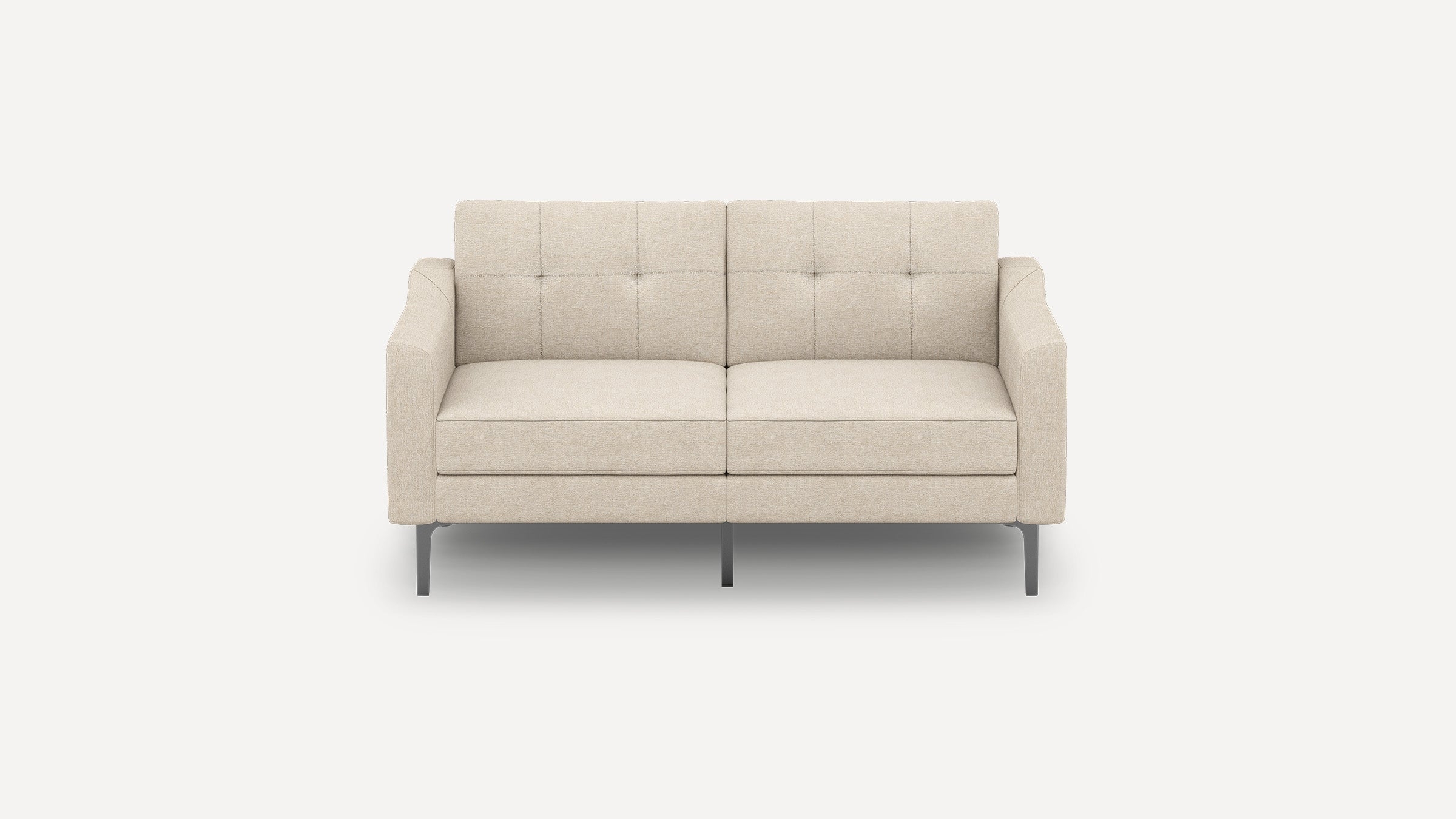 Nomad Loveseat - Georgia Clay - Performance Chenille / Walnut - Wood / Block - Image 9