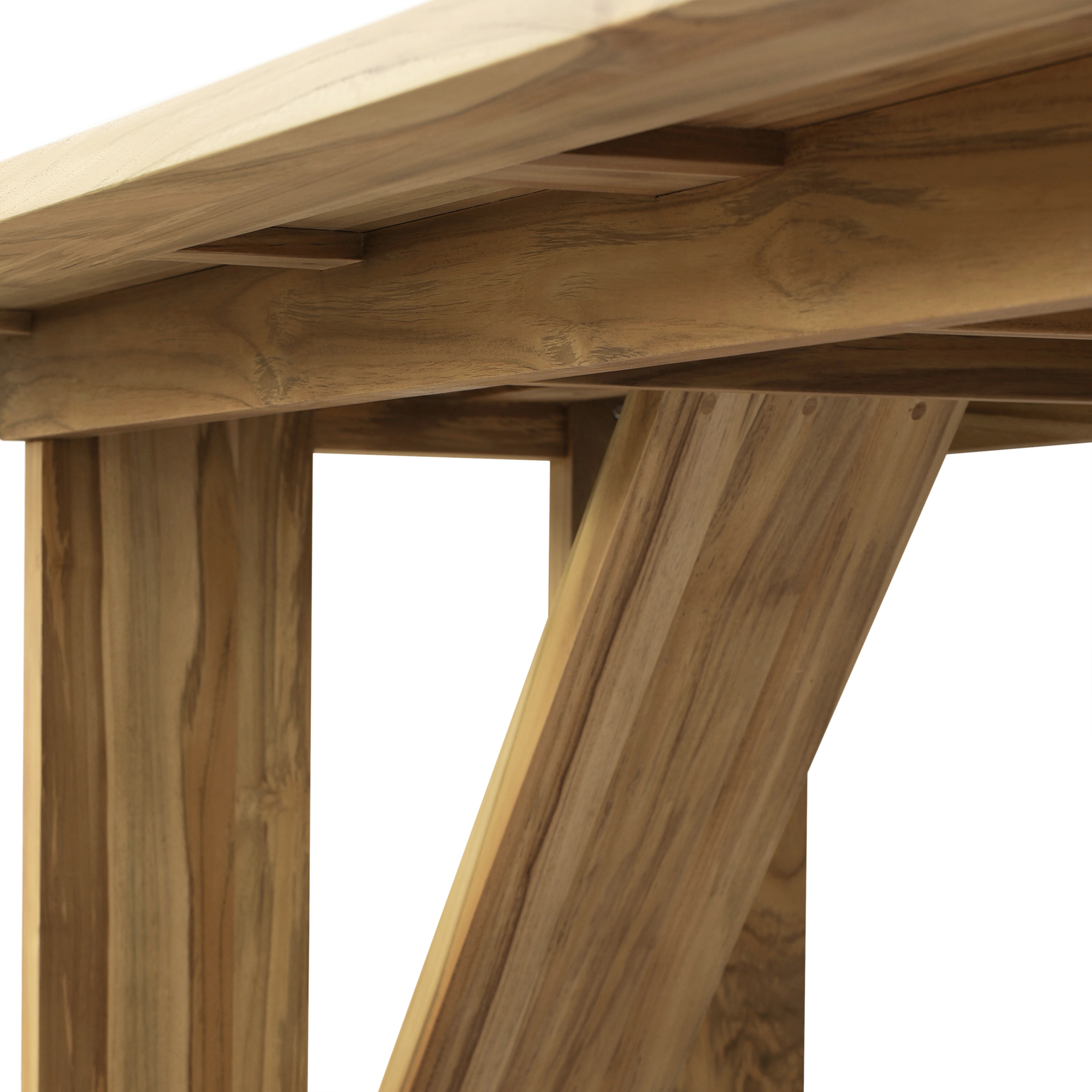 Enders Outdoor Dining Table-Ntrl-Fsc - Image 9