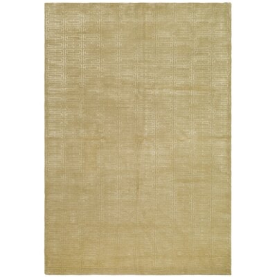 Candra Hand-Knotted Beige Area Rug - Image 0