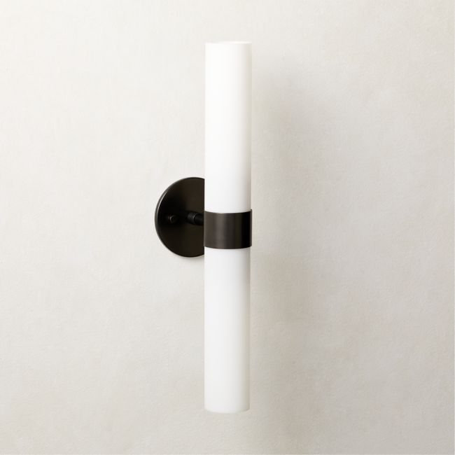Amie Blackened Brass Wall Sconce - Image 0