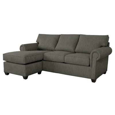Layla 86" Wide Left Hand Facing Sleeper Sofa & Chaise with Ottoman
