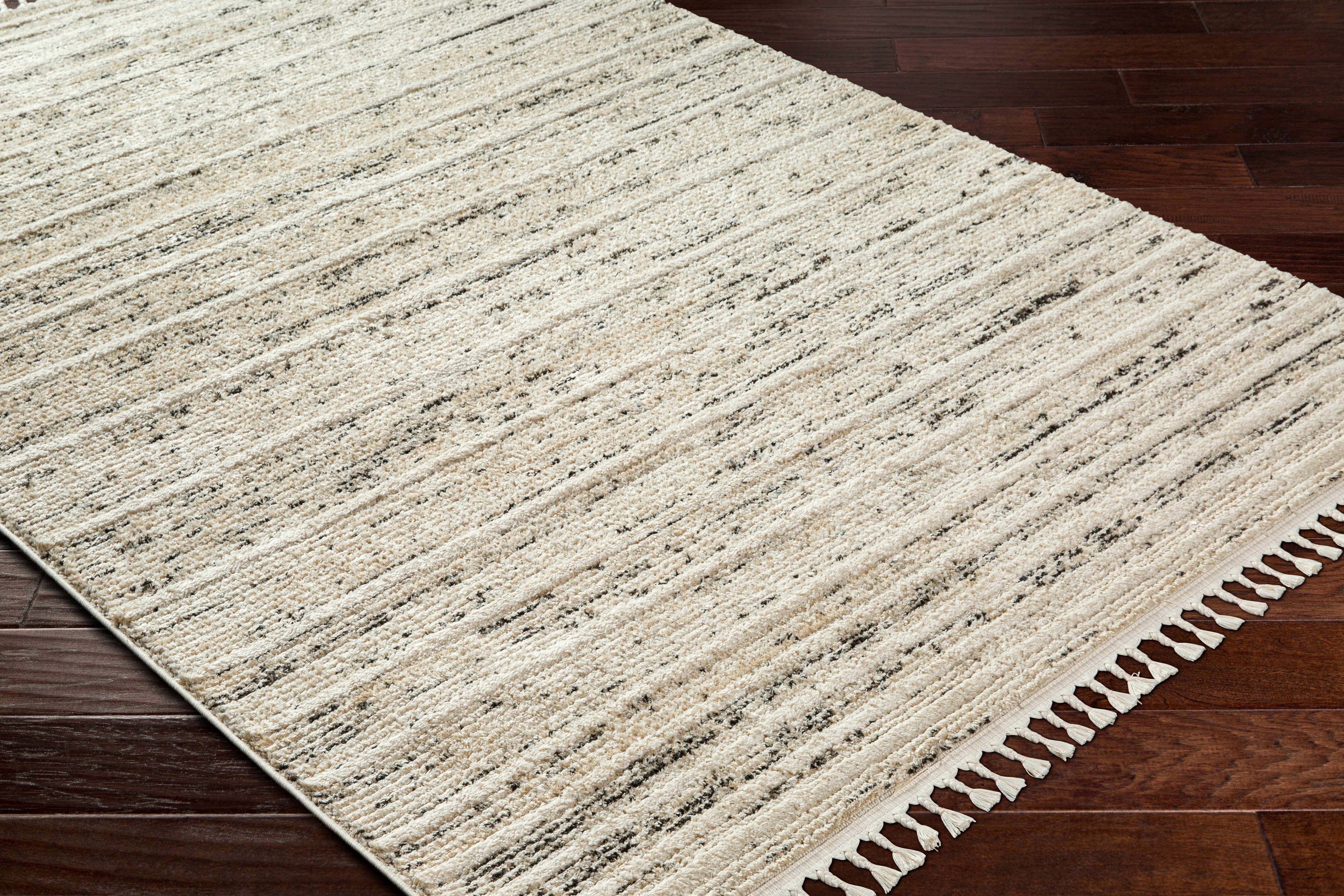 Rudy Beige Indoor 9'2" x 12' Machine Woven Rug - Image 5
