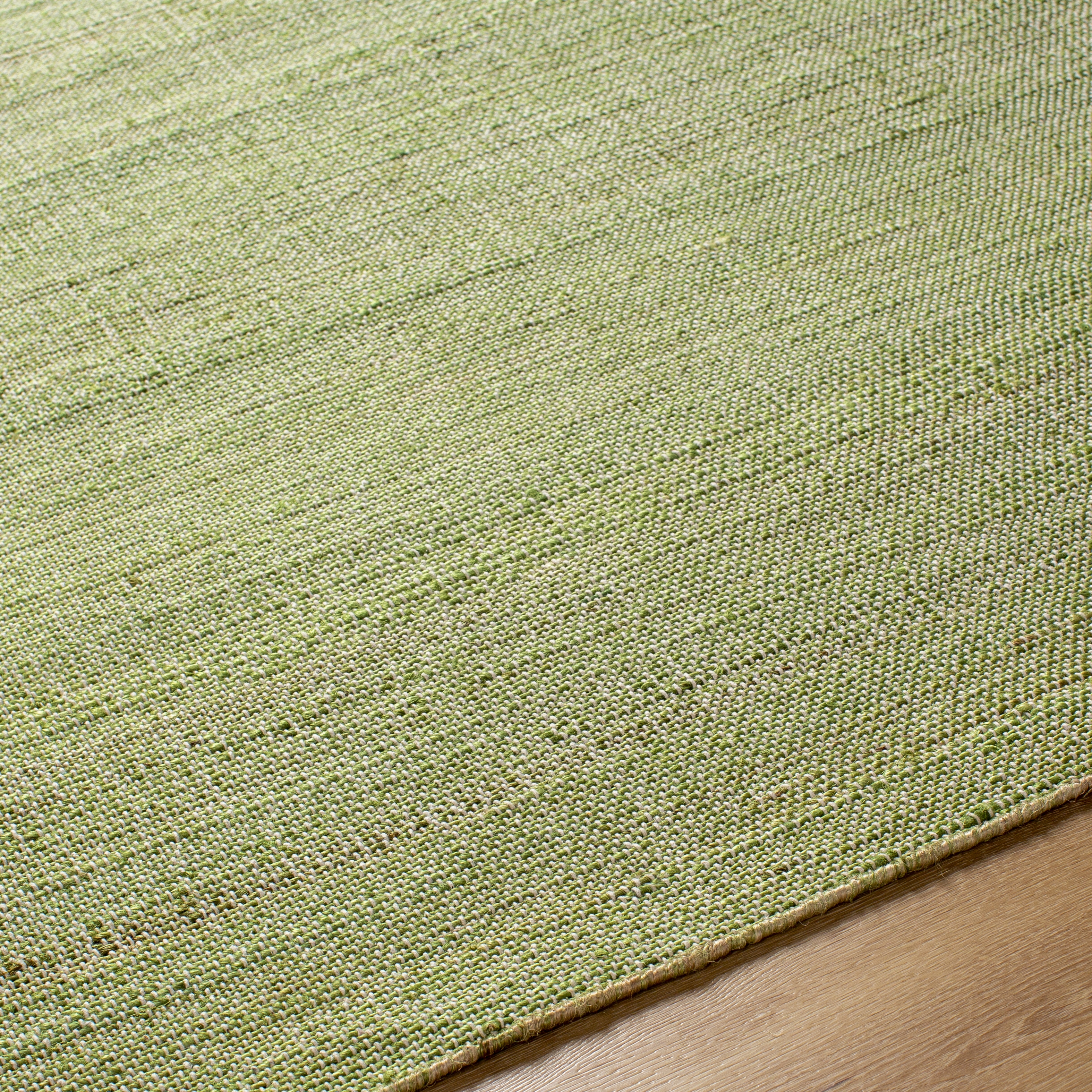 Evora Green Indoor 8'10" x 12' Handmade Rug - Image 2
