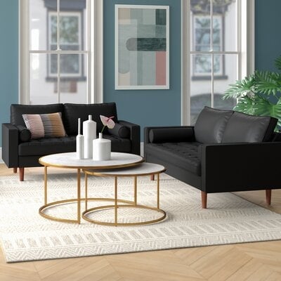 Rumaisa 2 Piece Living Room Set - Image 0